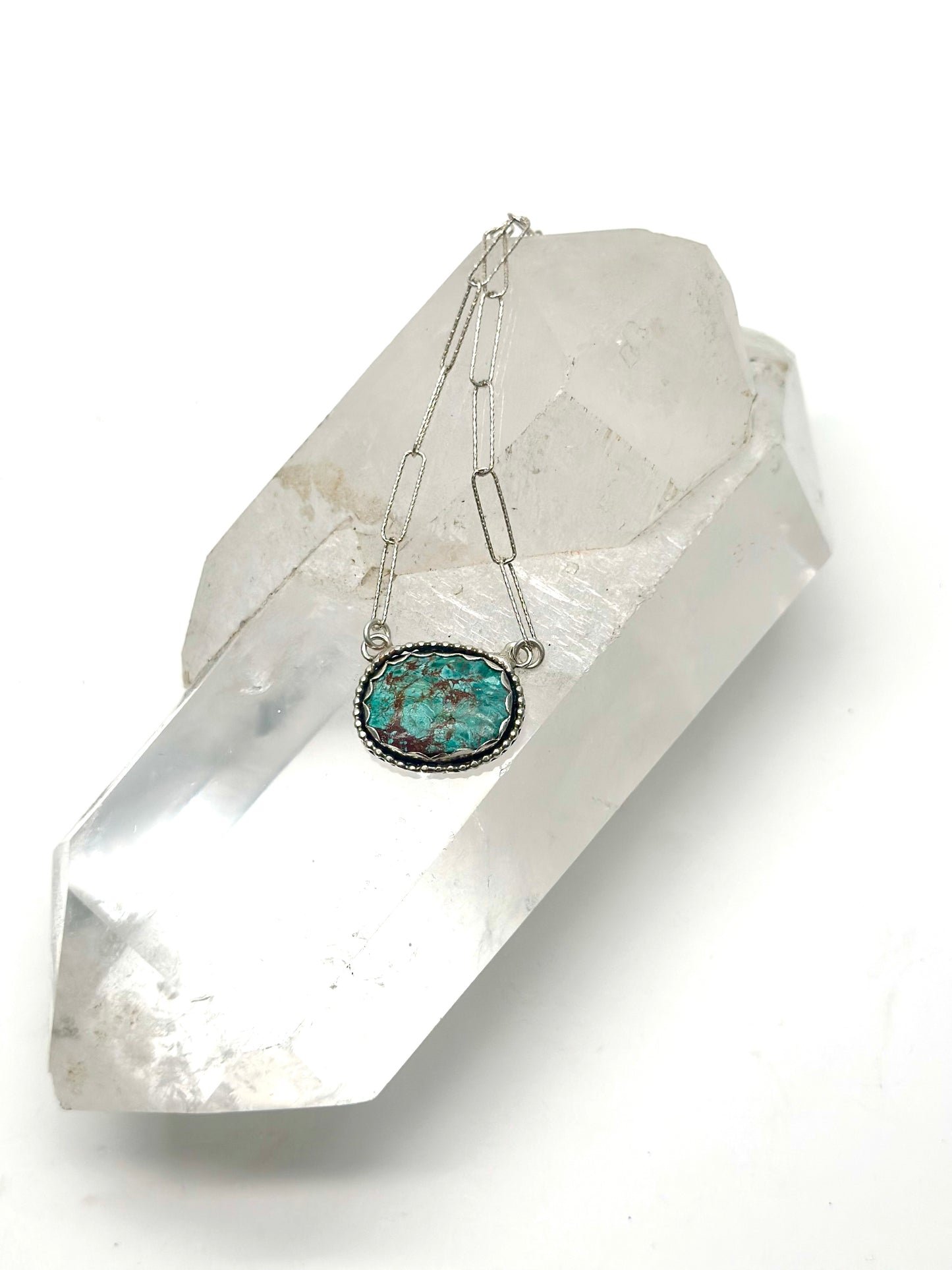 Intuition Chrysocolla Necklace