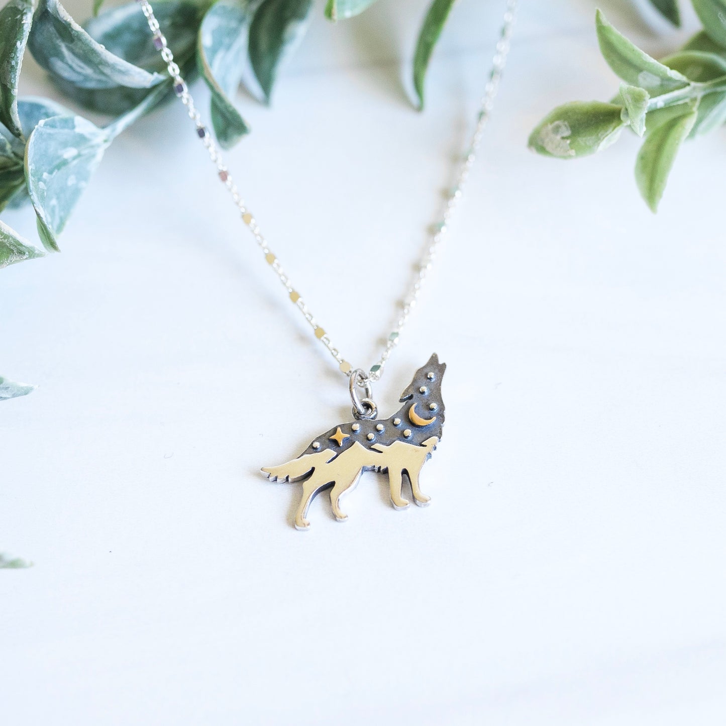 Cosmic Wolf Necklace