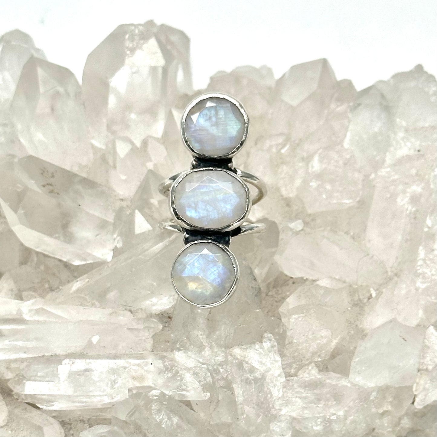 Cosmic Moonstone Ring