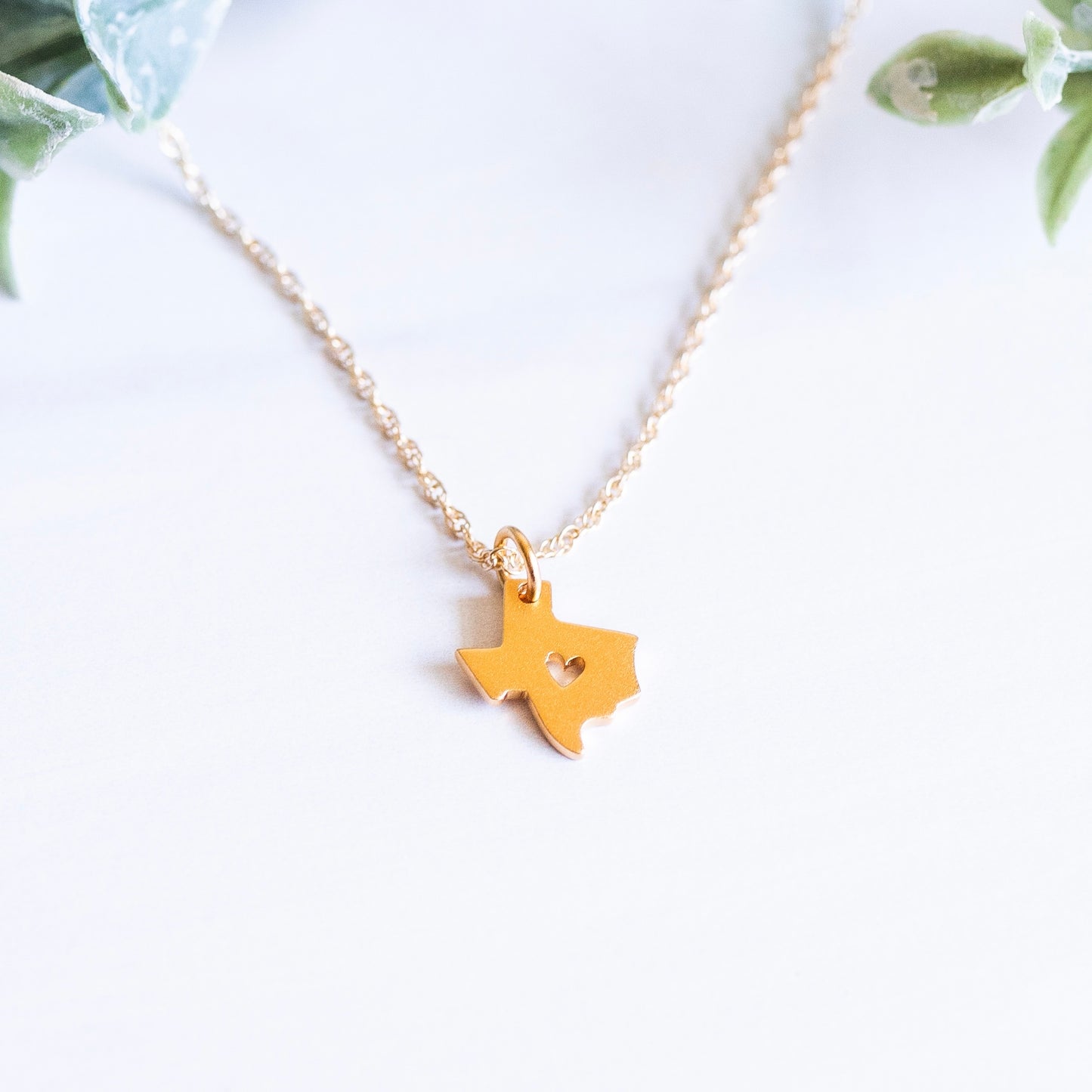 Texas Necklace Gold