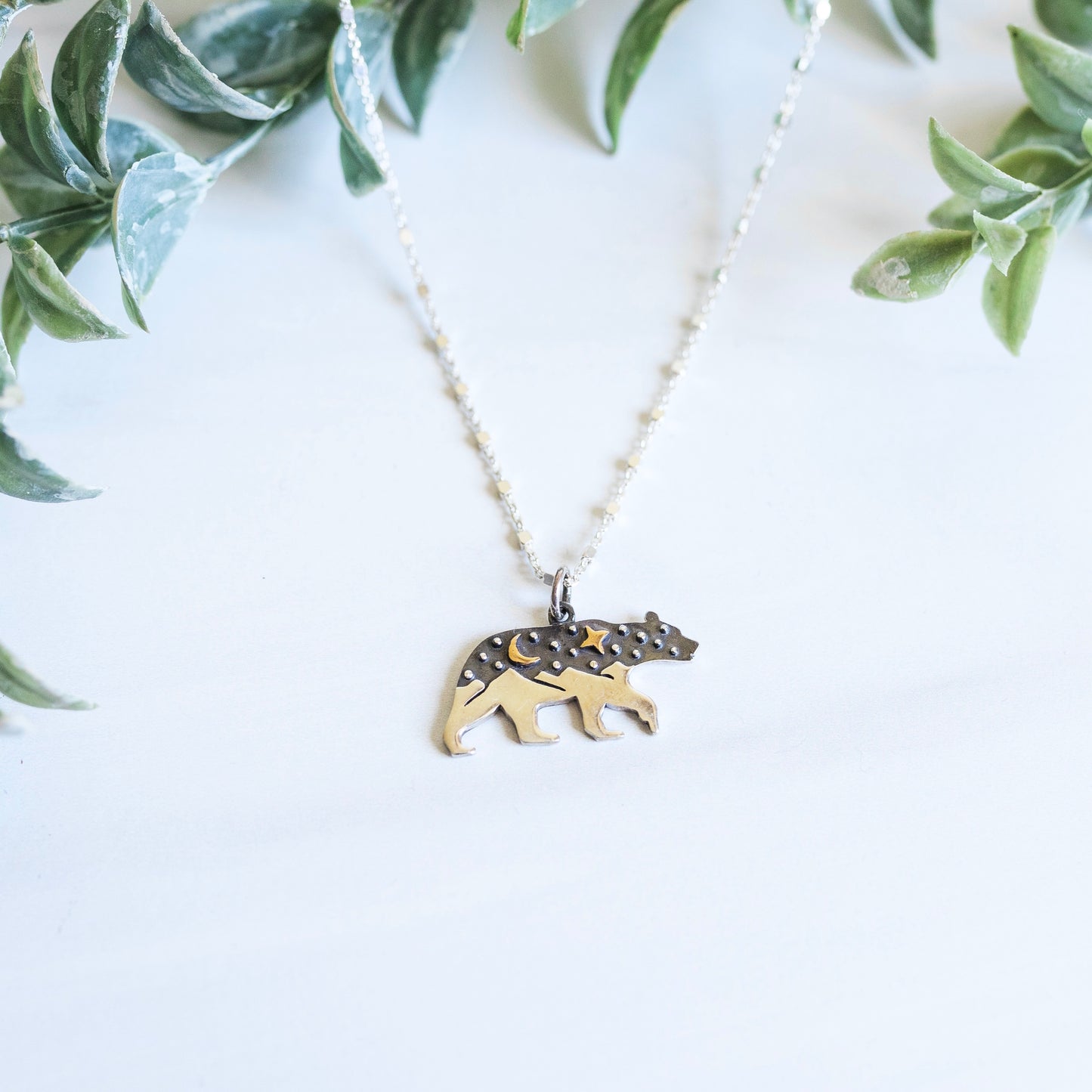Cosmic Bear Necklace