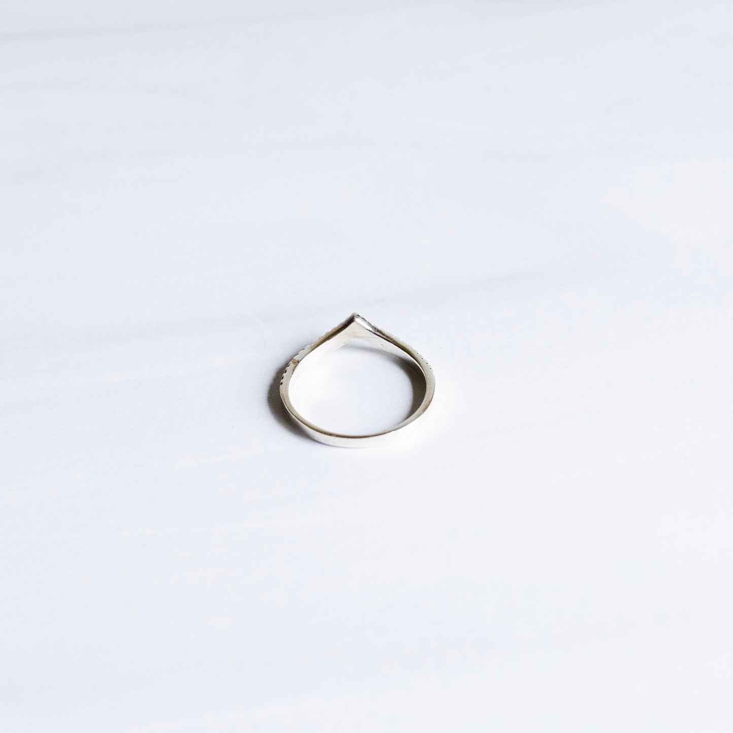 Dotted Chevron Ring