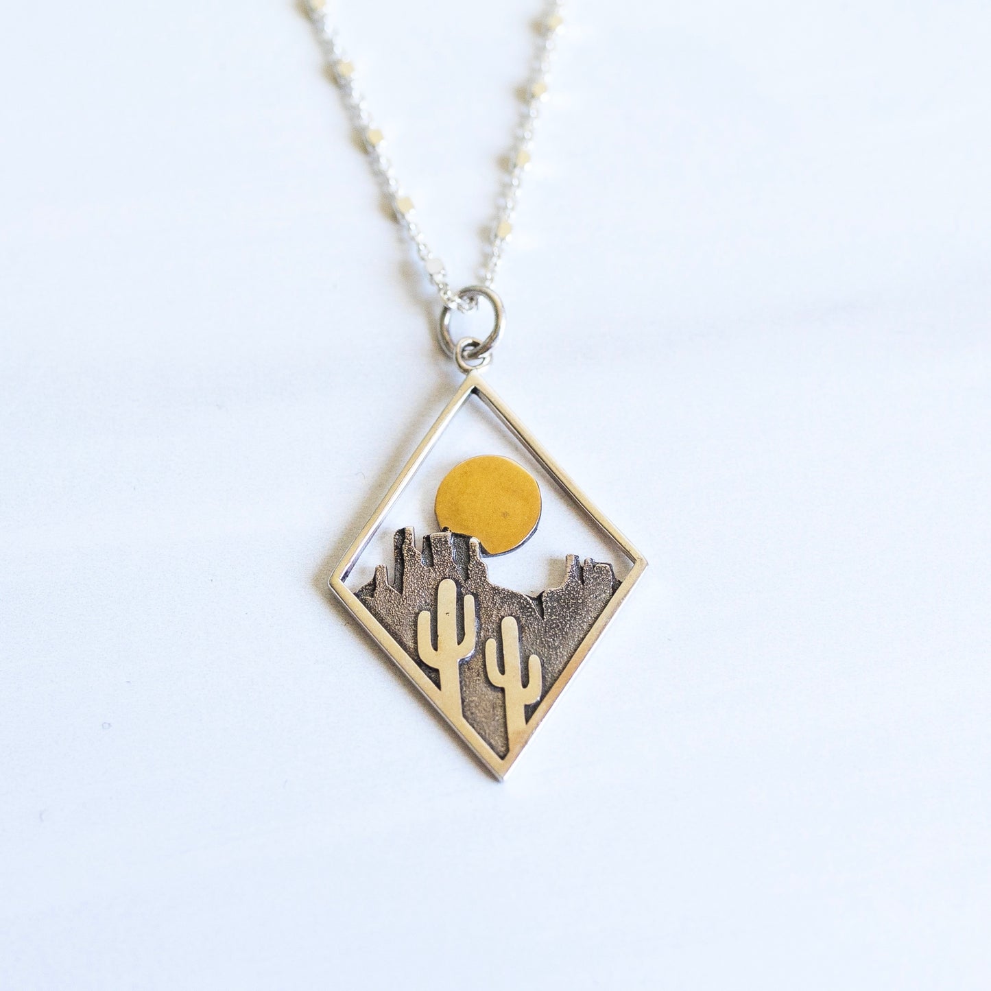 Desert Cactus Necklace