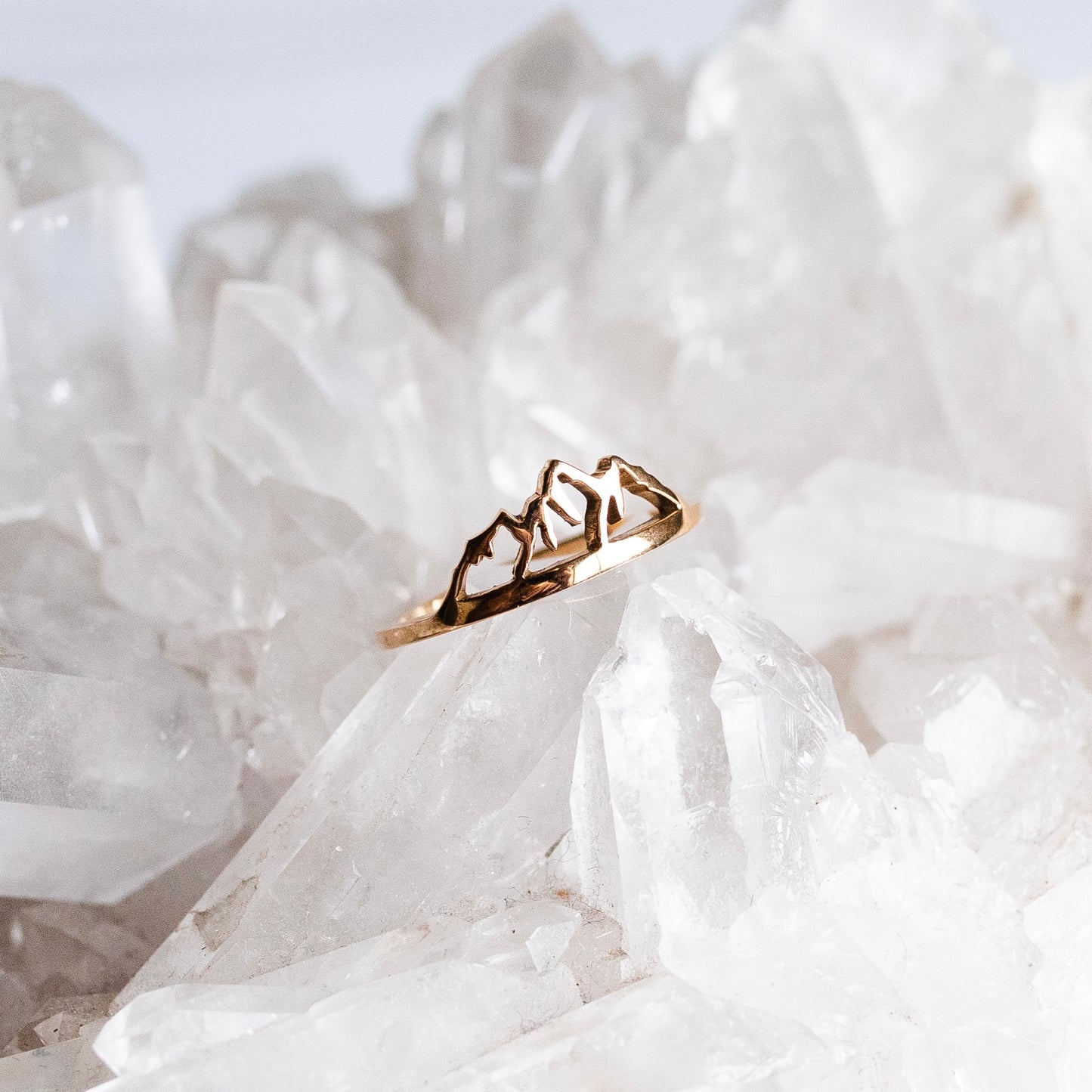 Mountain Ring- Gold