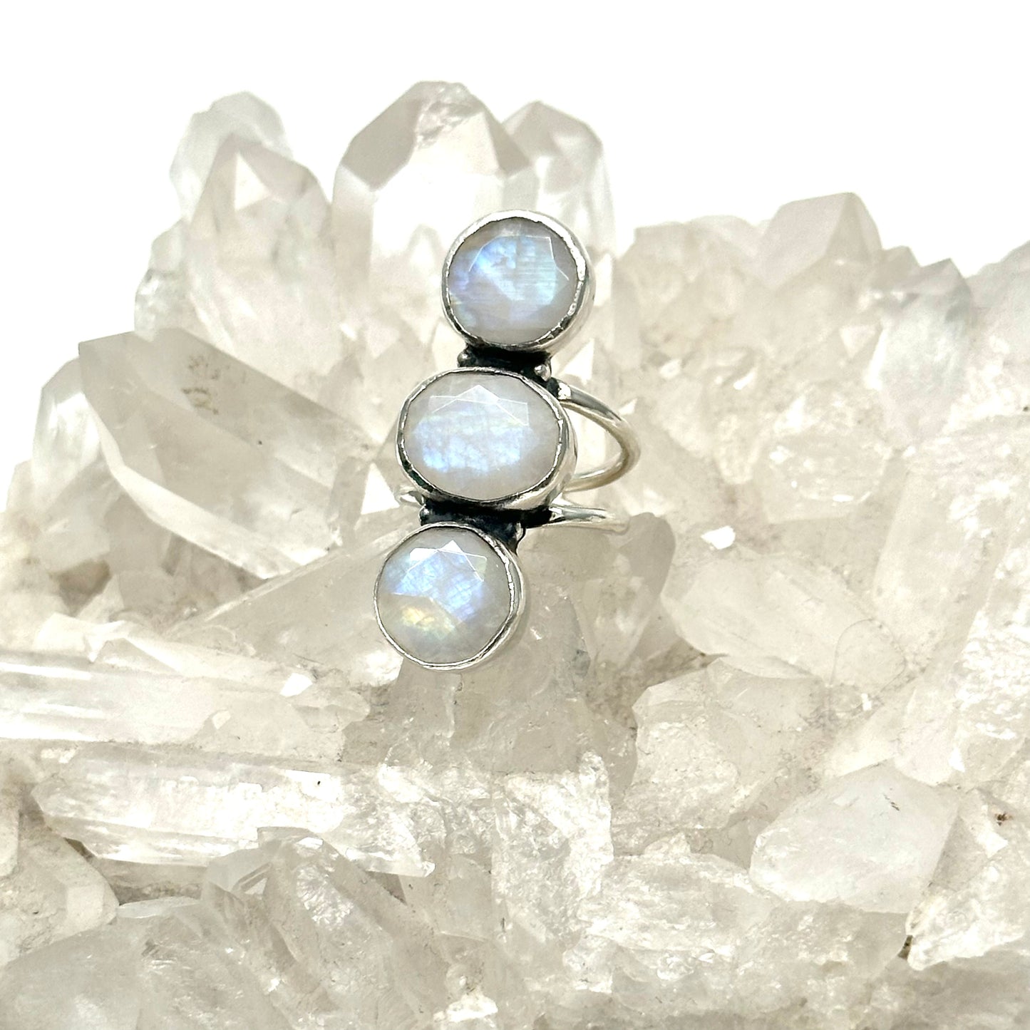 Cosmic Moonstone Ring