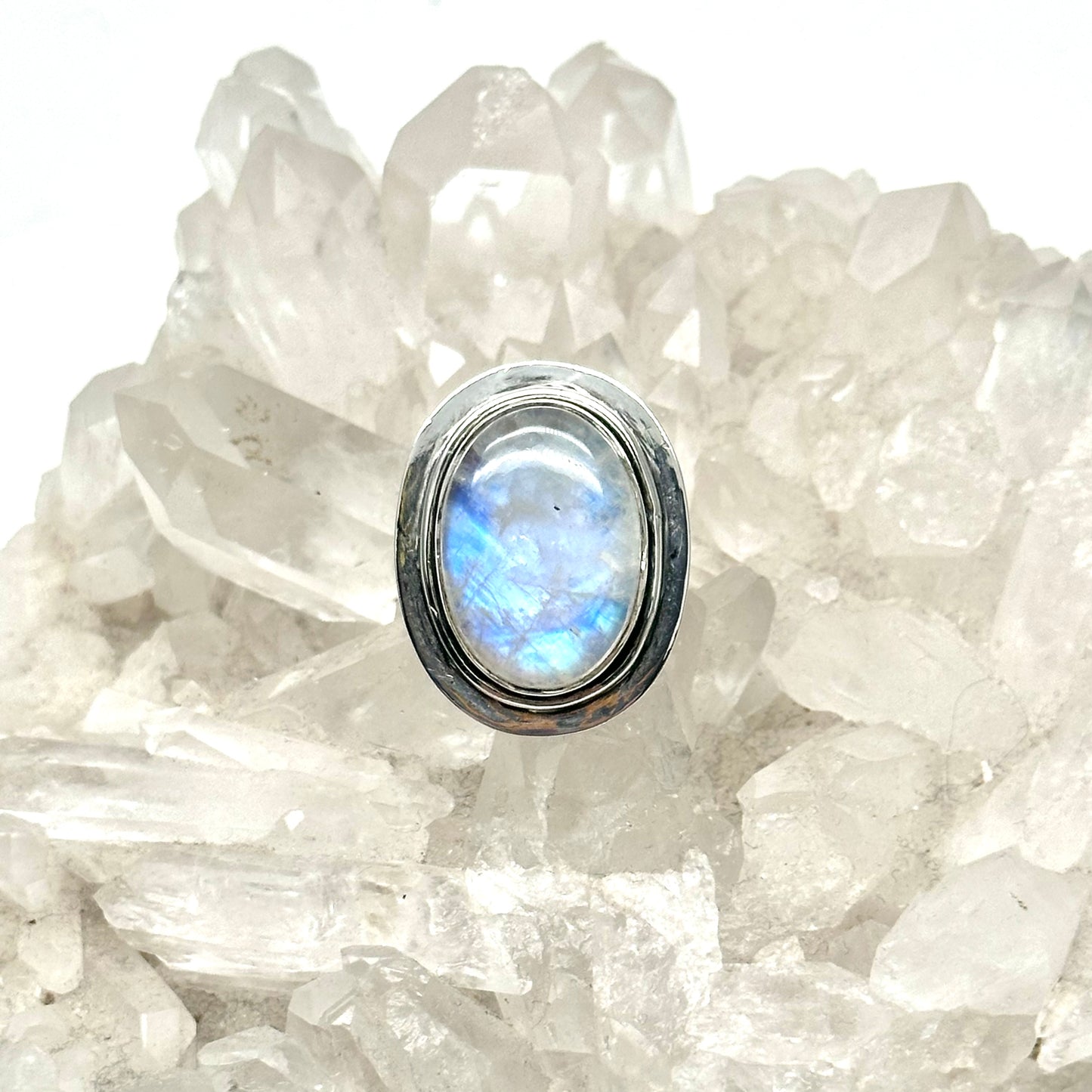 Dreamweaver Moonstone Ring