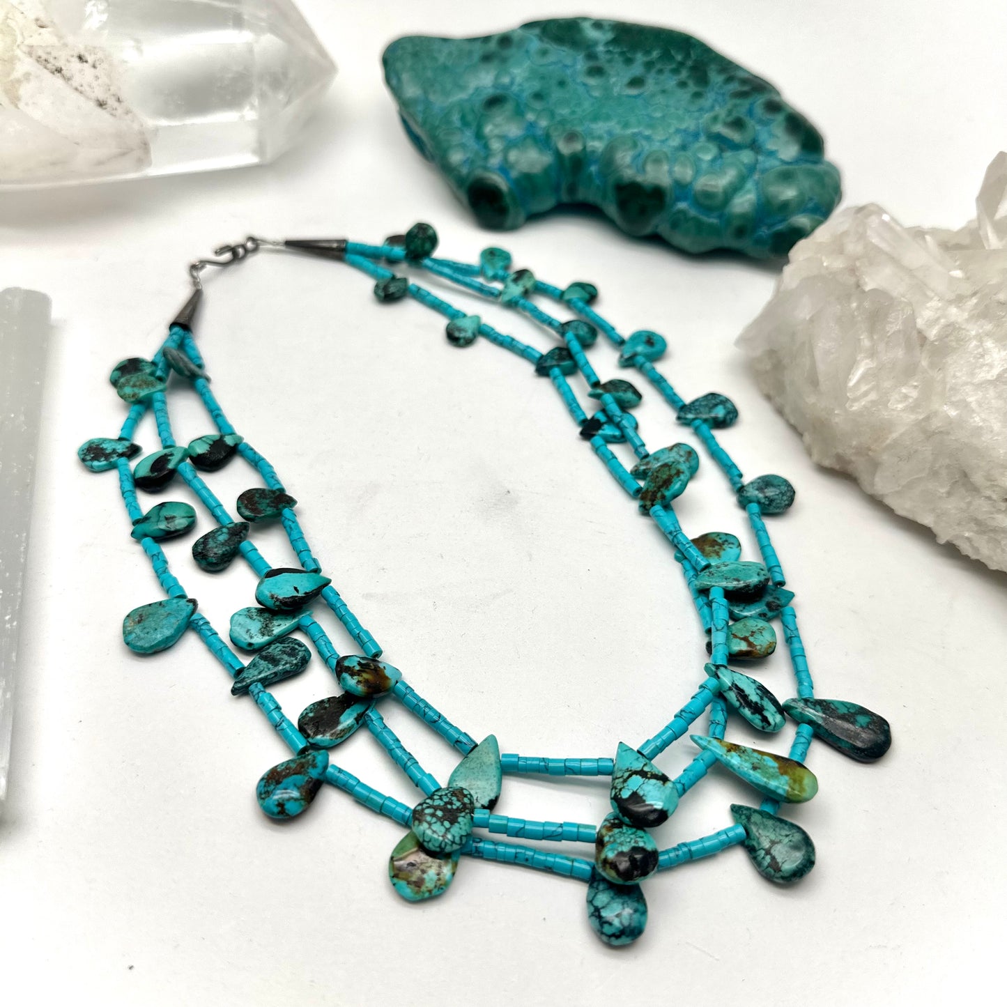Vintage Native American Turquoise Necklace