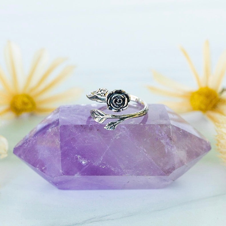 Rosa Ring- Silver