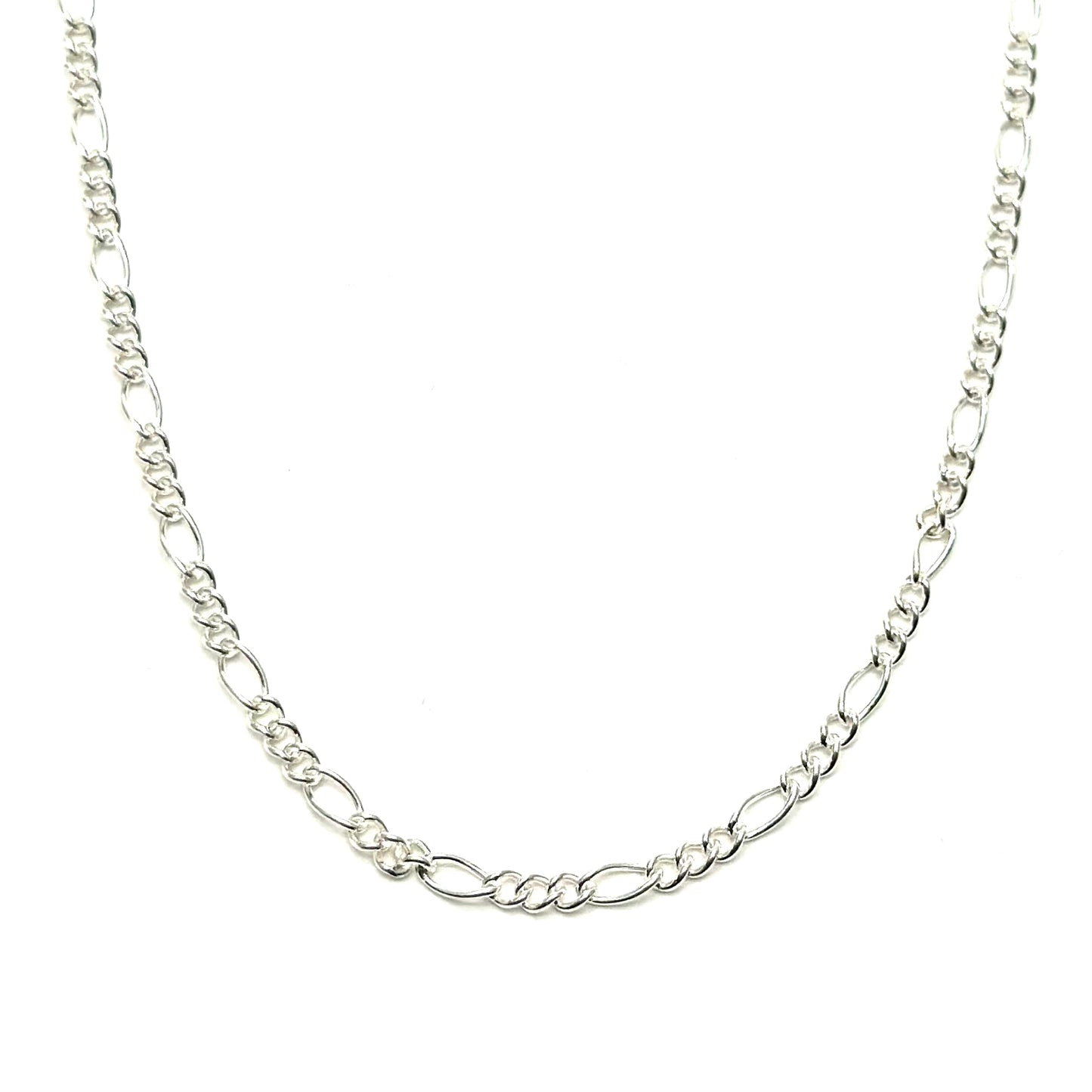 Silver Figaro Necklace