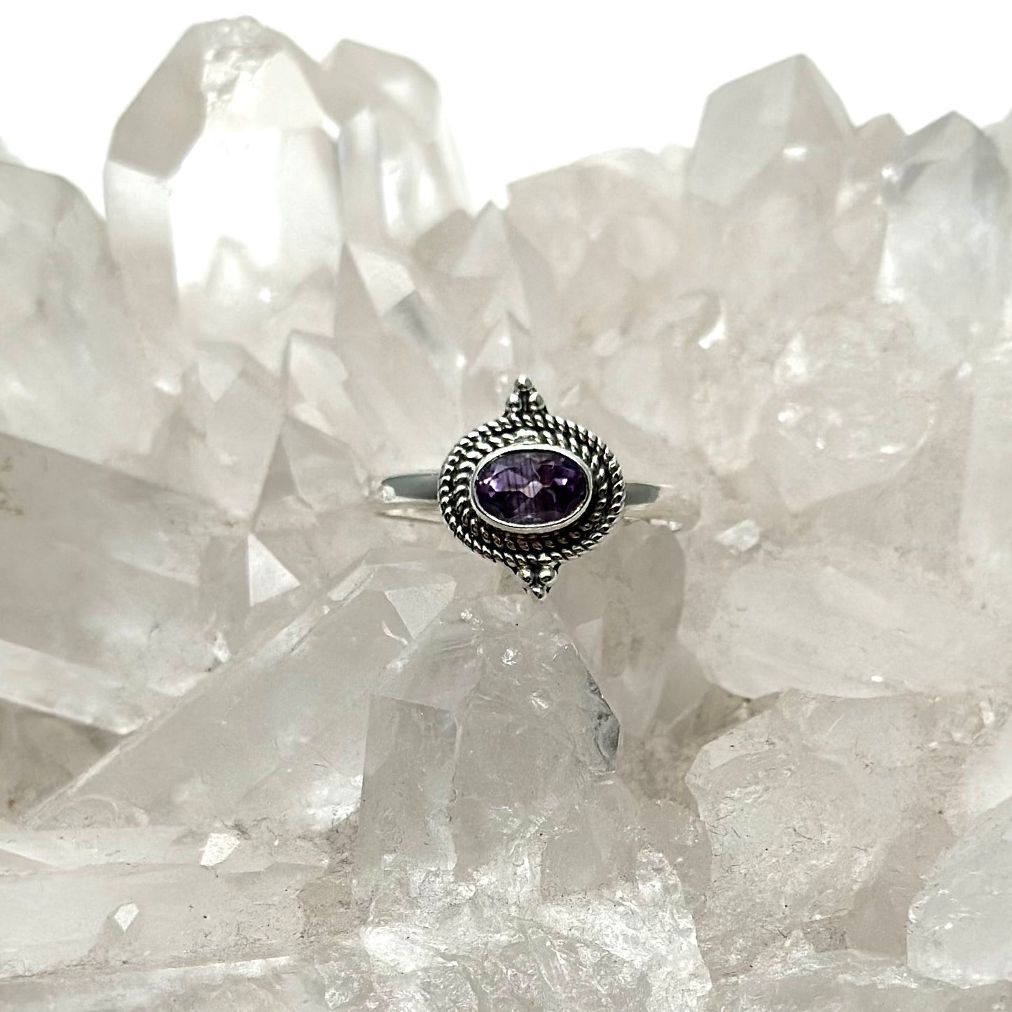 Indie Amethyst Ring