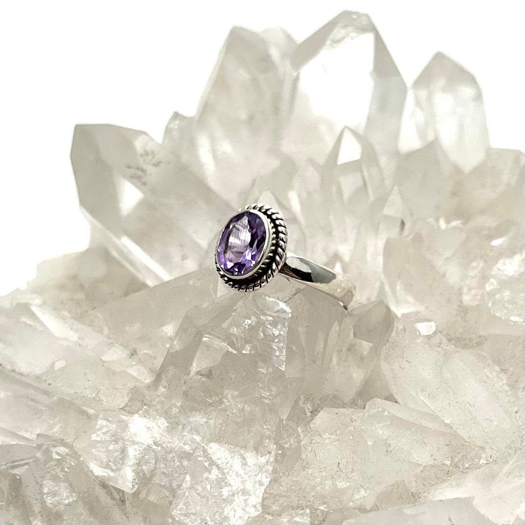 Amethyst Ring Size 6.5
