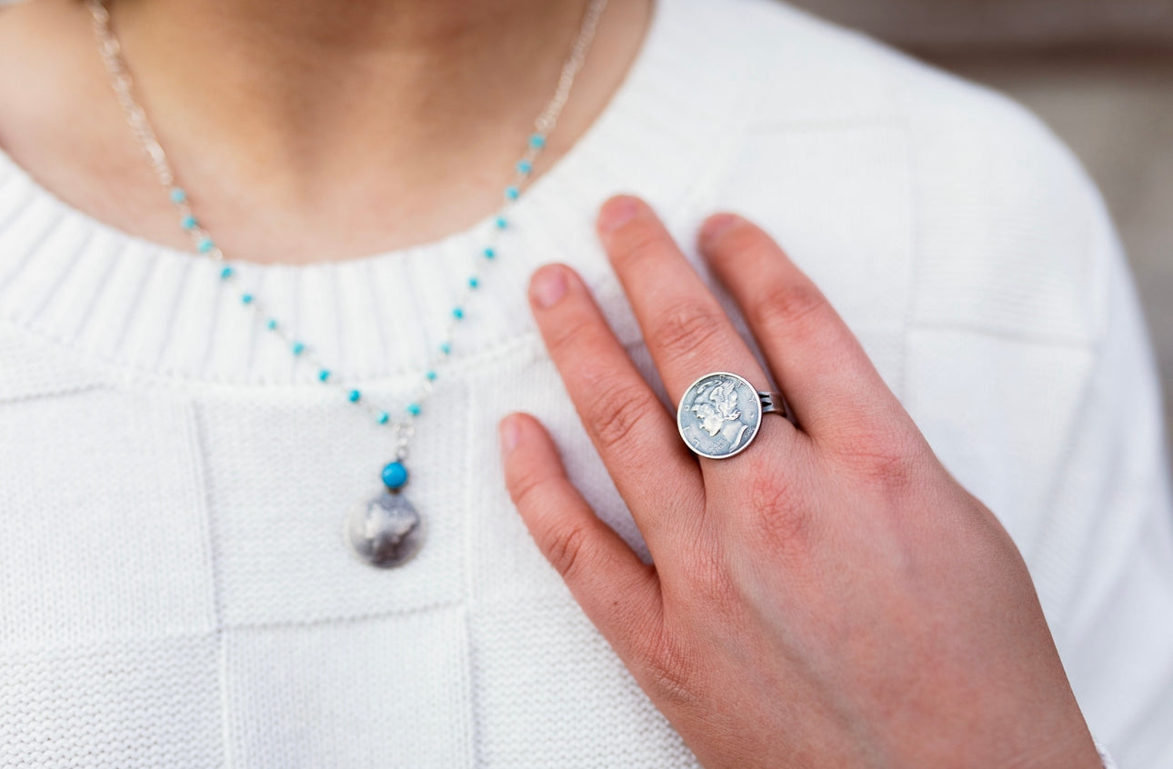 Mercury Dime Ring