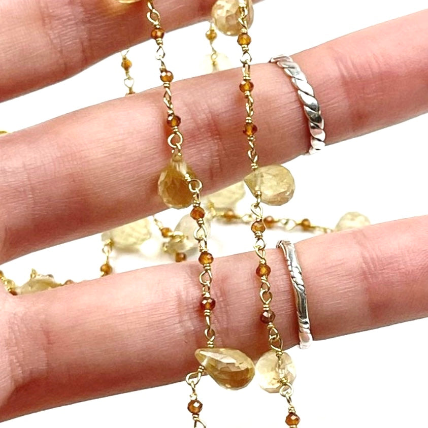 Jamie Citrine Necklace