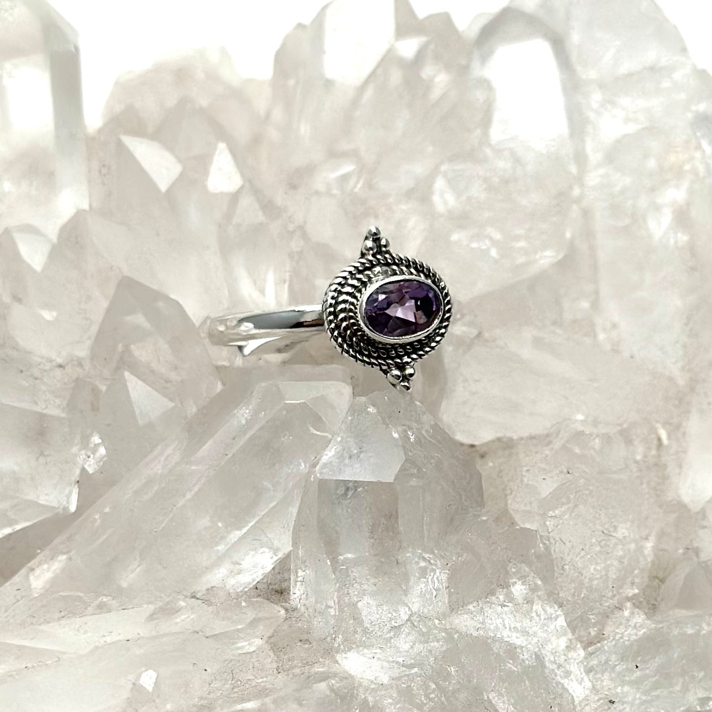 Indie Amethyst Ring