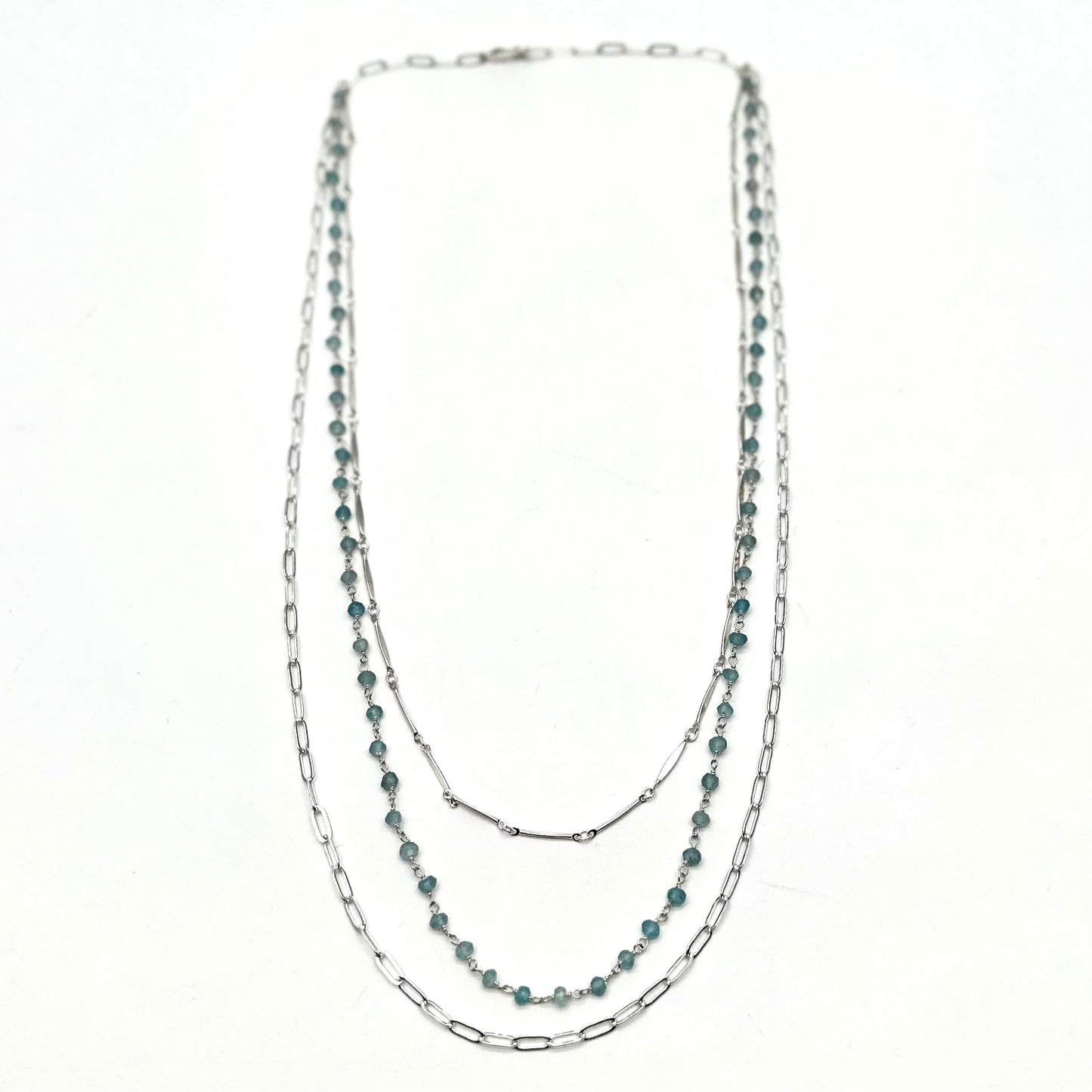 Lana Silver Chalcedony Necklace