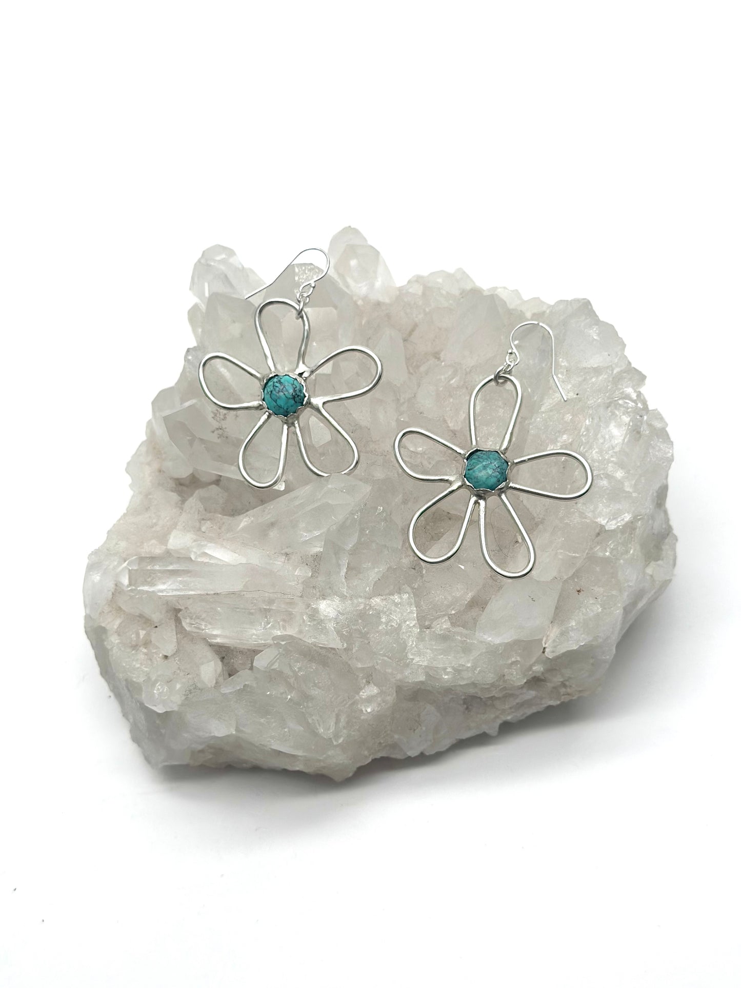 In Bloom Turquoise Earrings