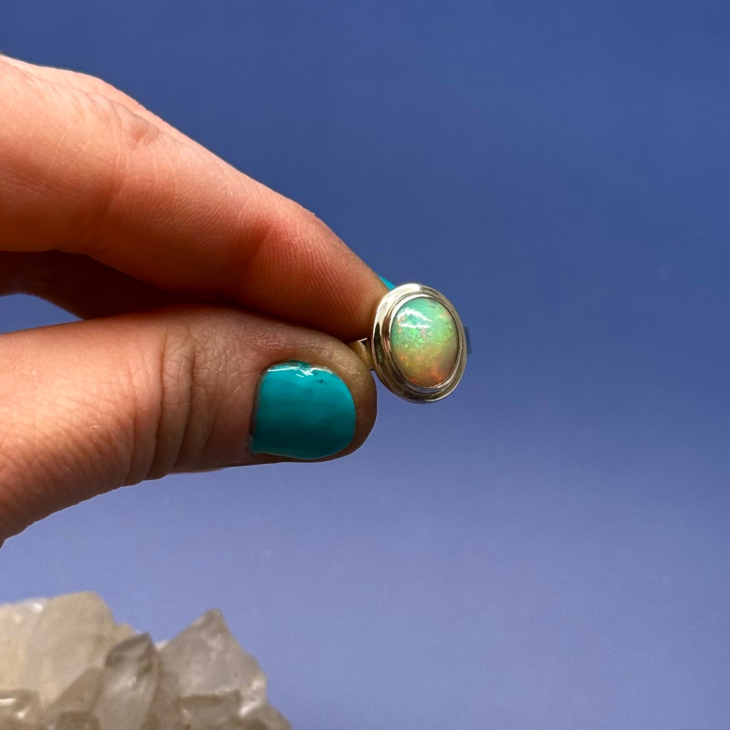 Out at Sea Opal Ring