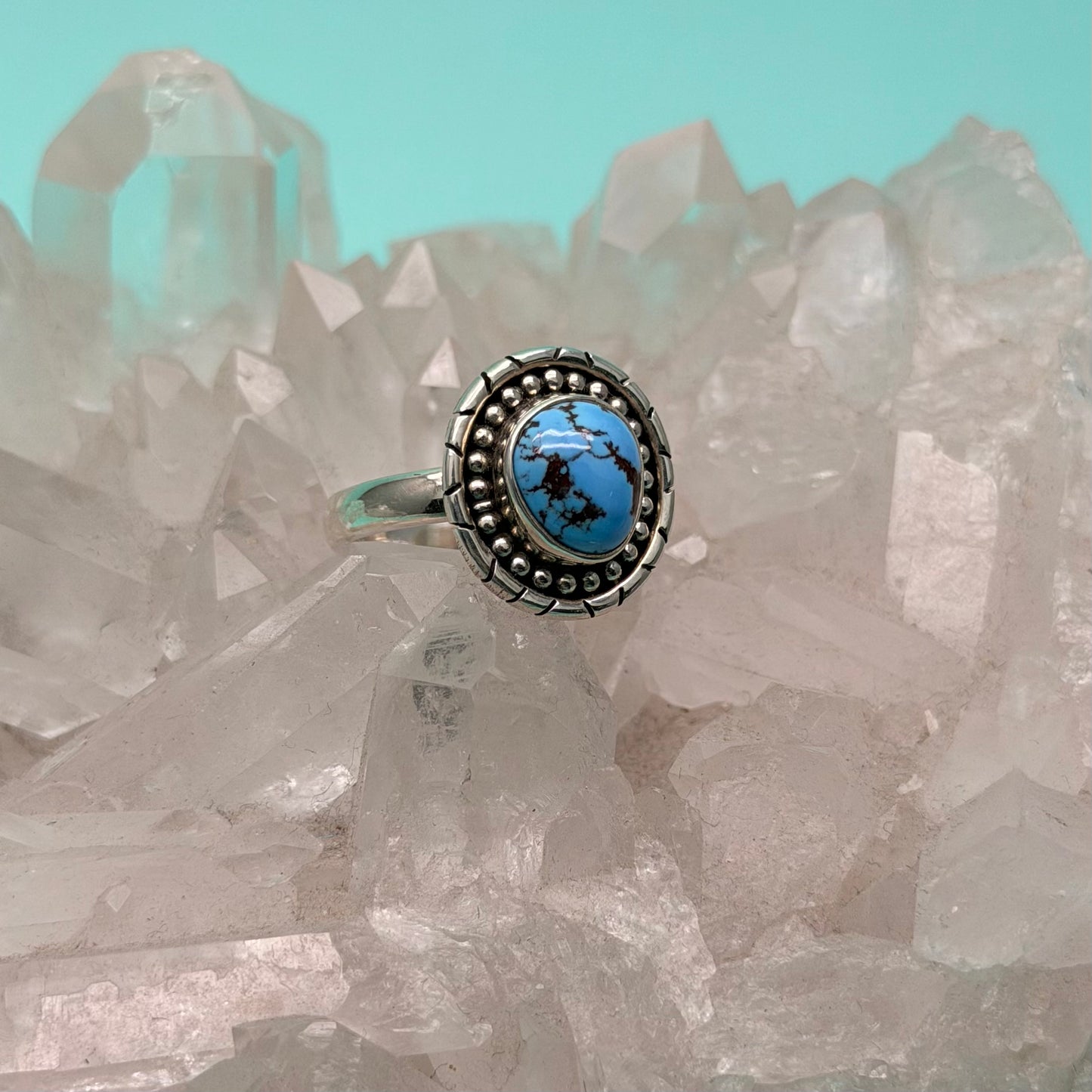 Golden Hills Turquoise Ring