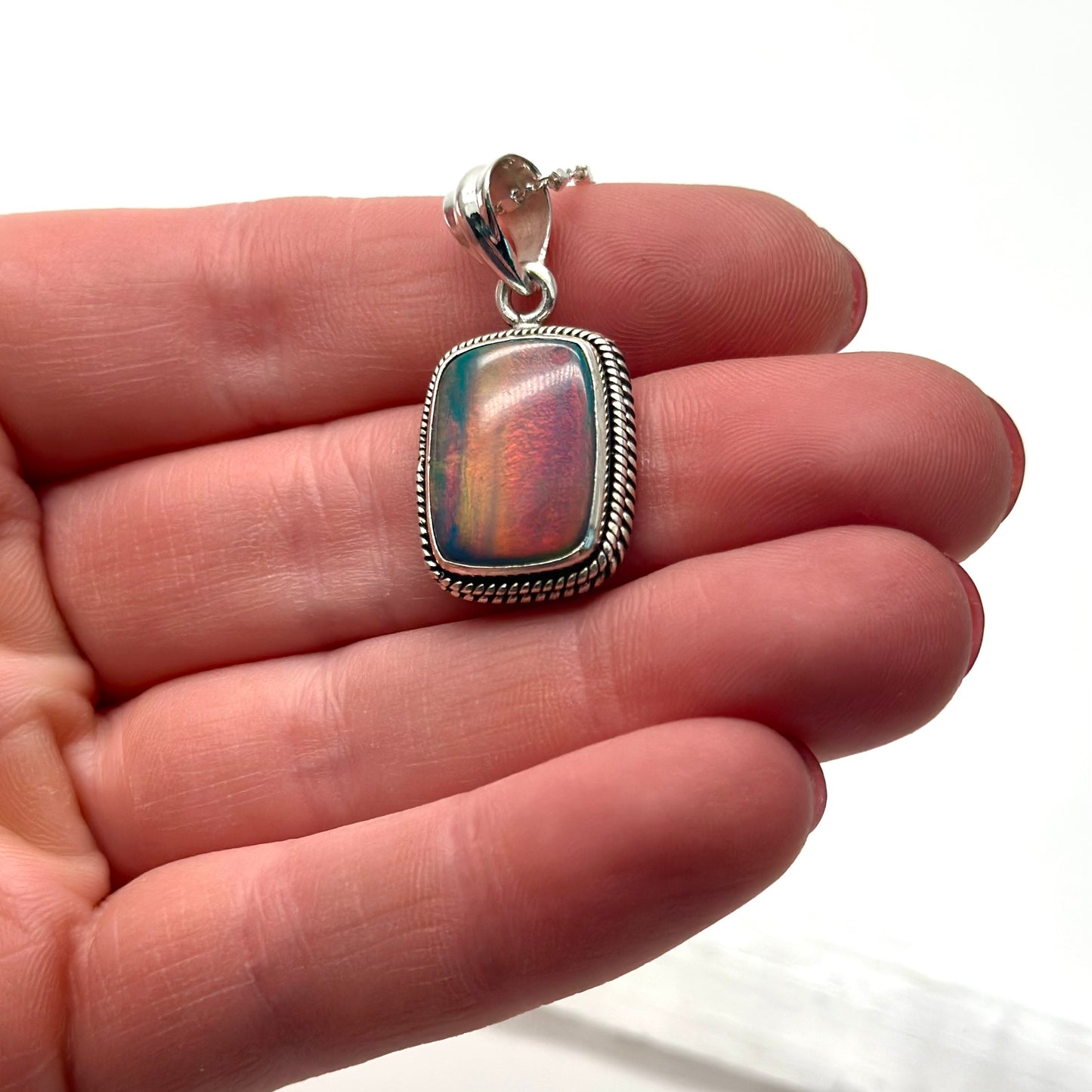 Aurora Opal Necklace