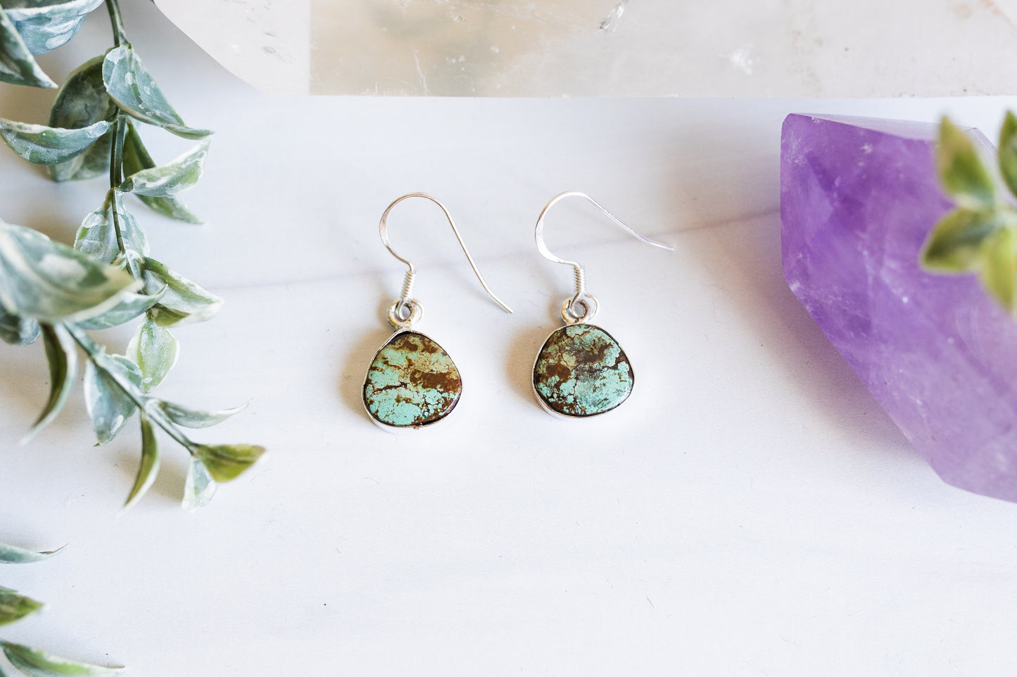 Load image into Gallery viewer, Butterfly Effect Turquoise Earrings
