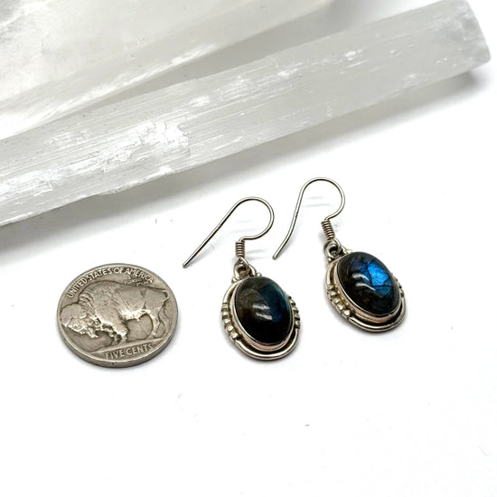 Catch My Drift Labradorite Earrings