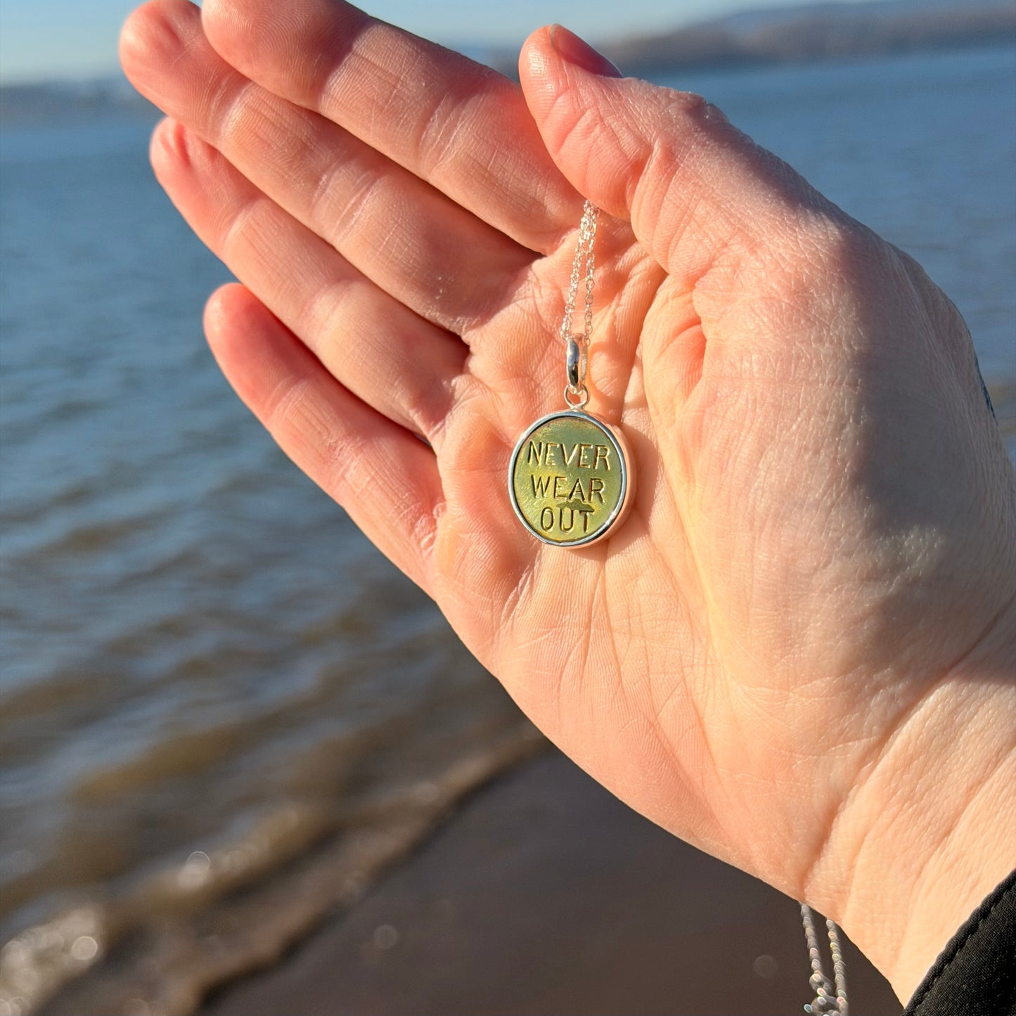 “Never Wear Out” Union Button Necklace