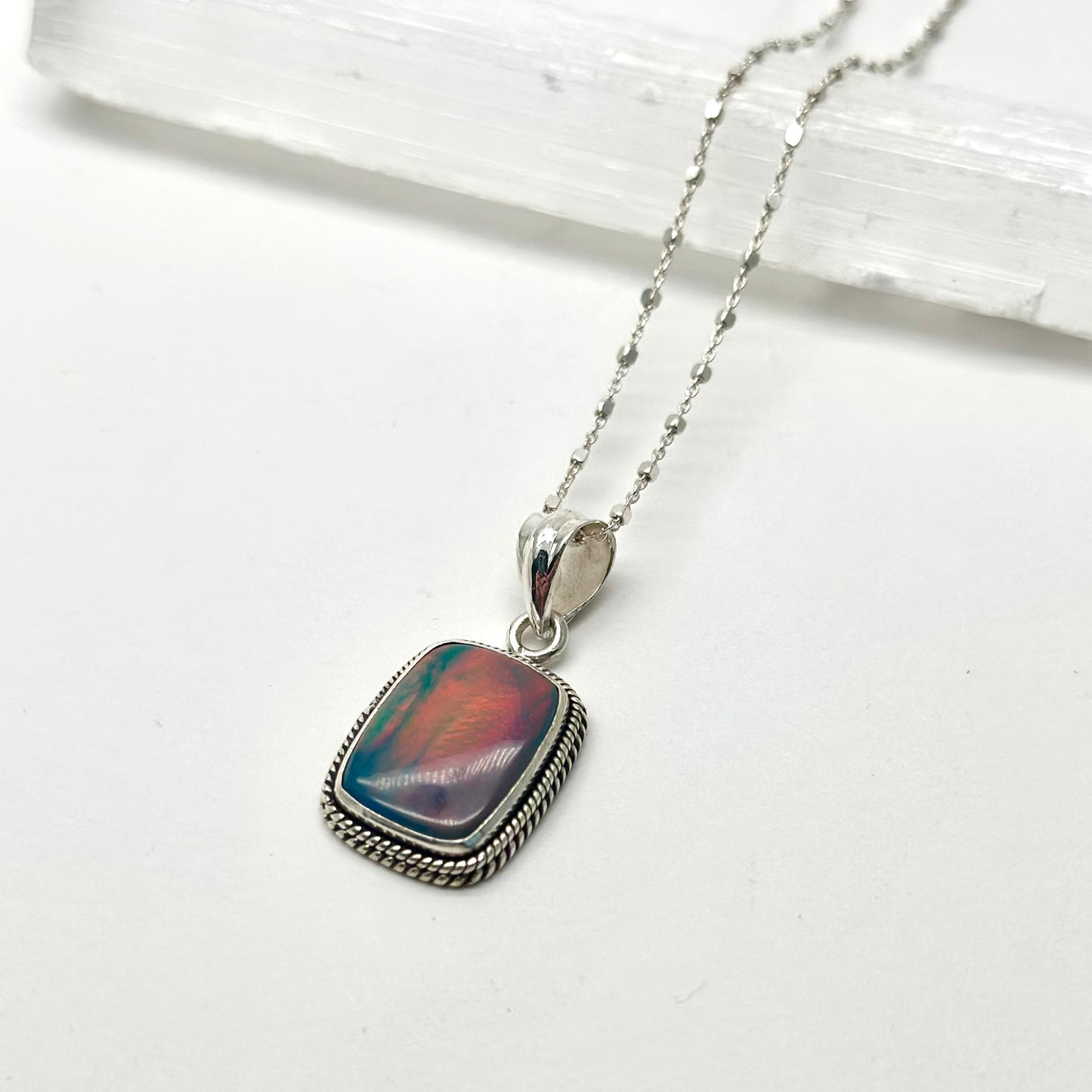 Aurora Opal Necklace