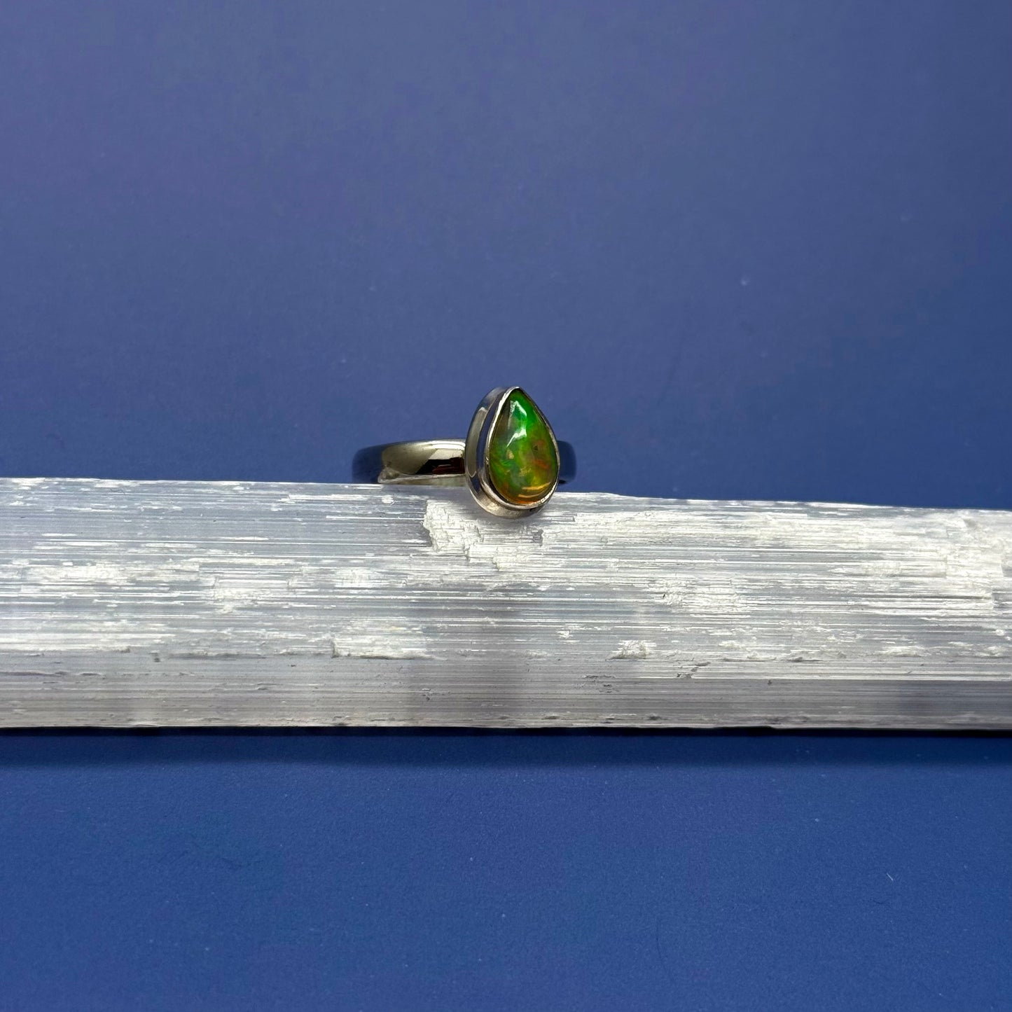 Star Shine Ethiopian Opal Ring