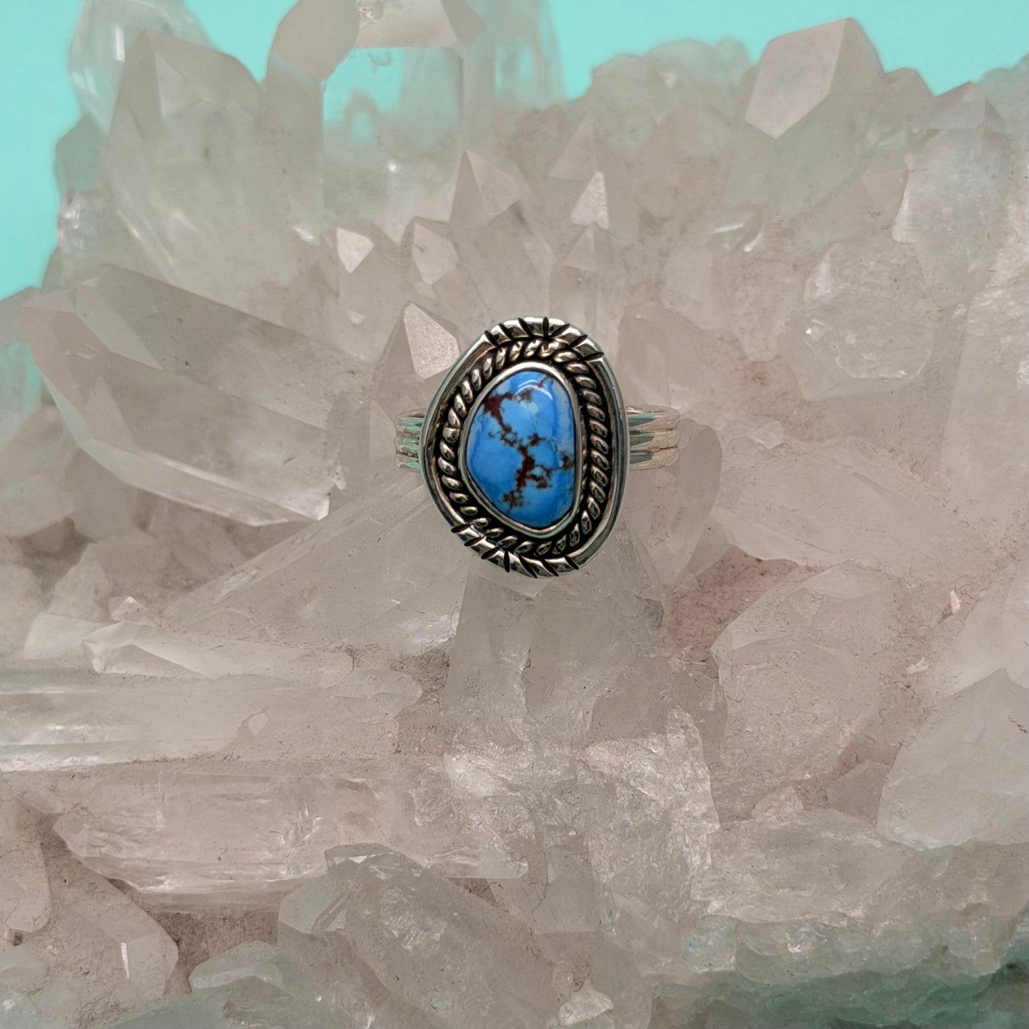 Golden Hills Turquoise Ring