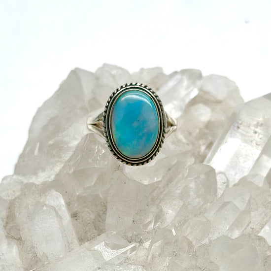 Aurora Opal Ring Size 10.75