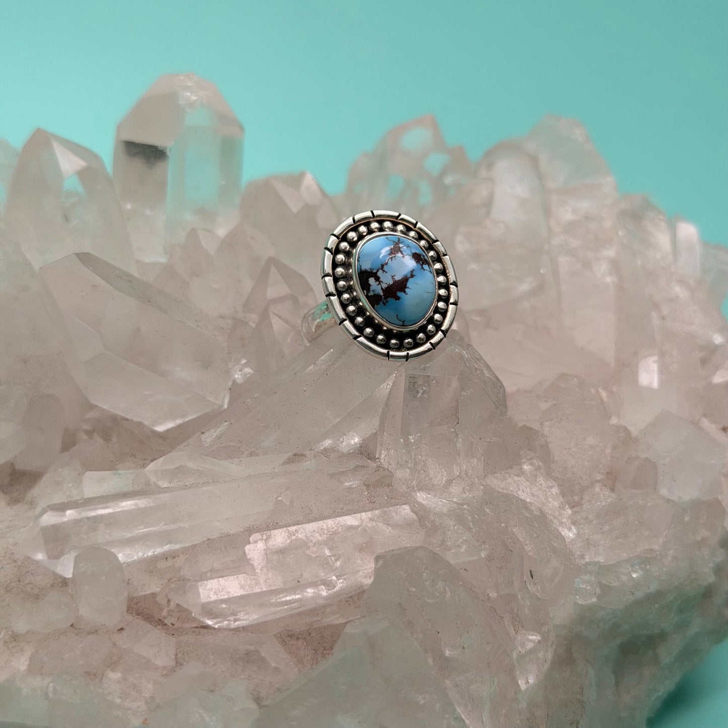 Golden Hills Turquoise Ring