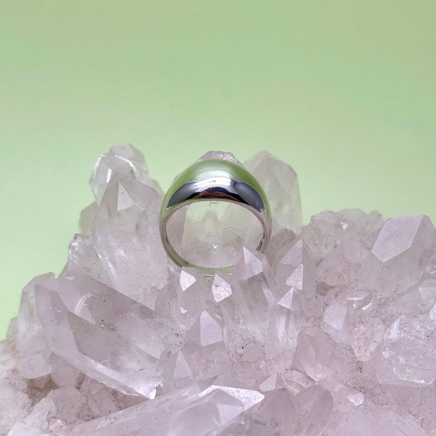 Silver Dome Ring