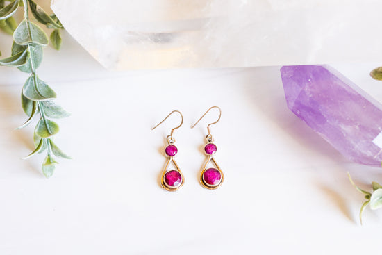 Compassion Ruby Earrings