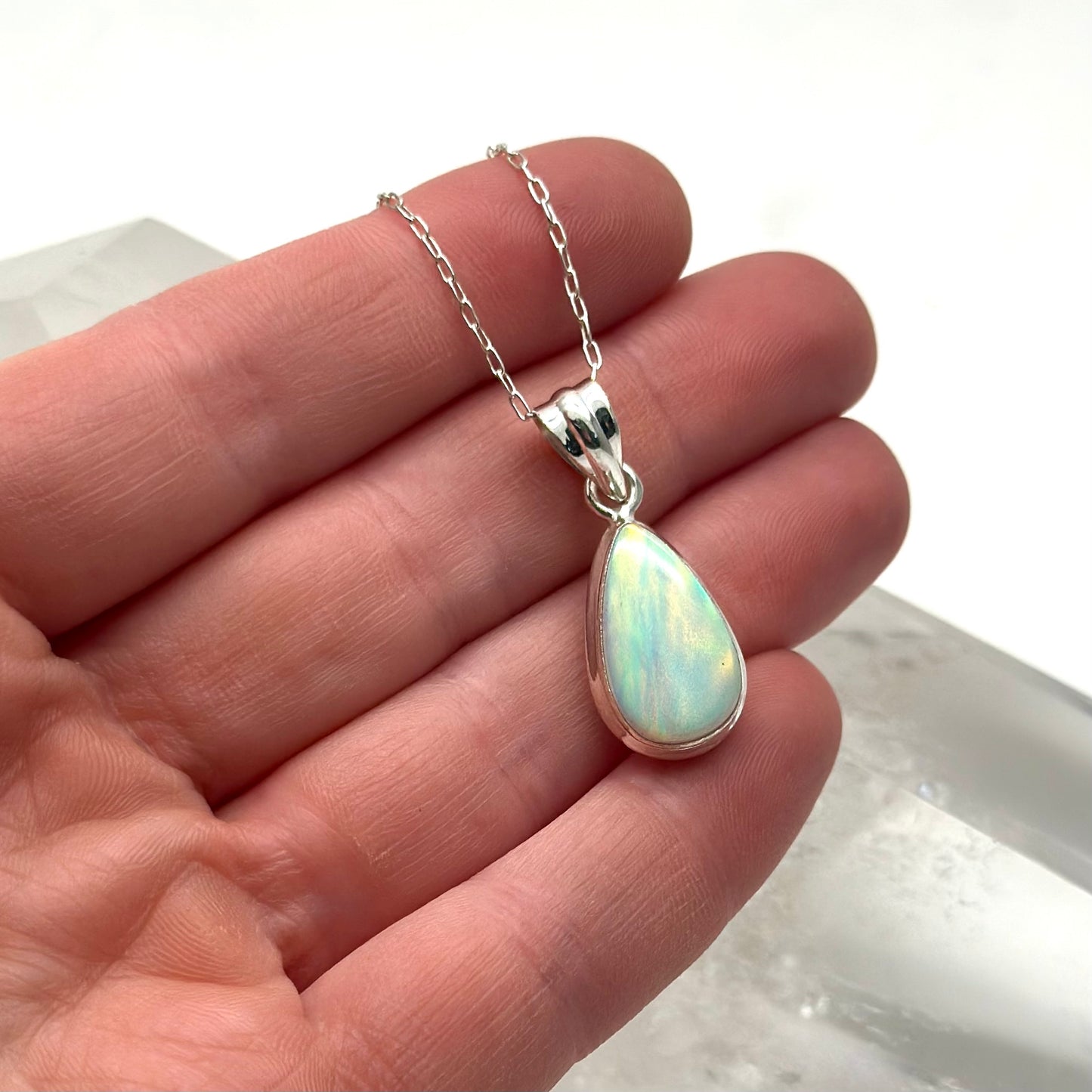 Aurora Opal Necklace