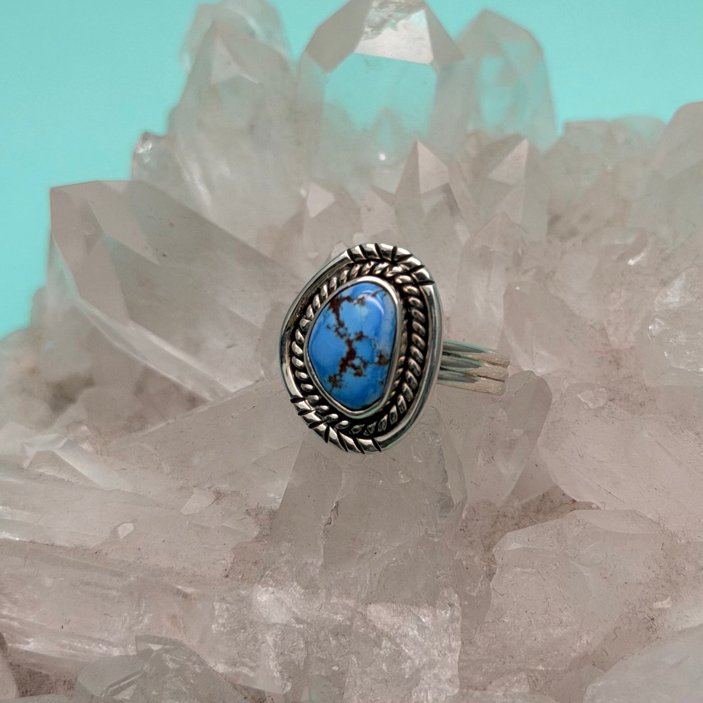 Golden Hills Turquoise Ring
