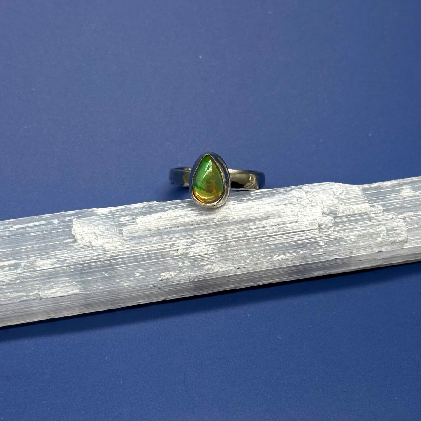 Star Shine Ethiopian Opal Ring