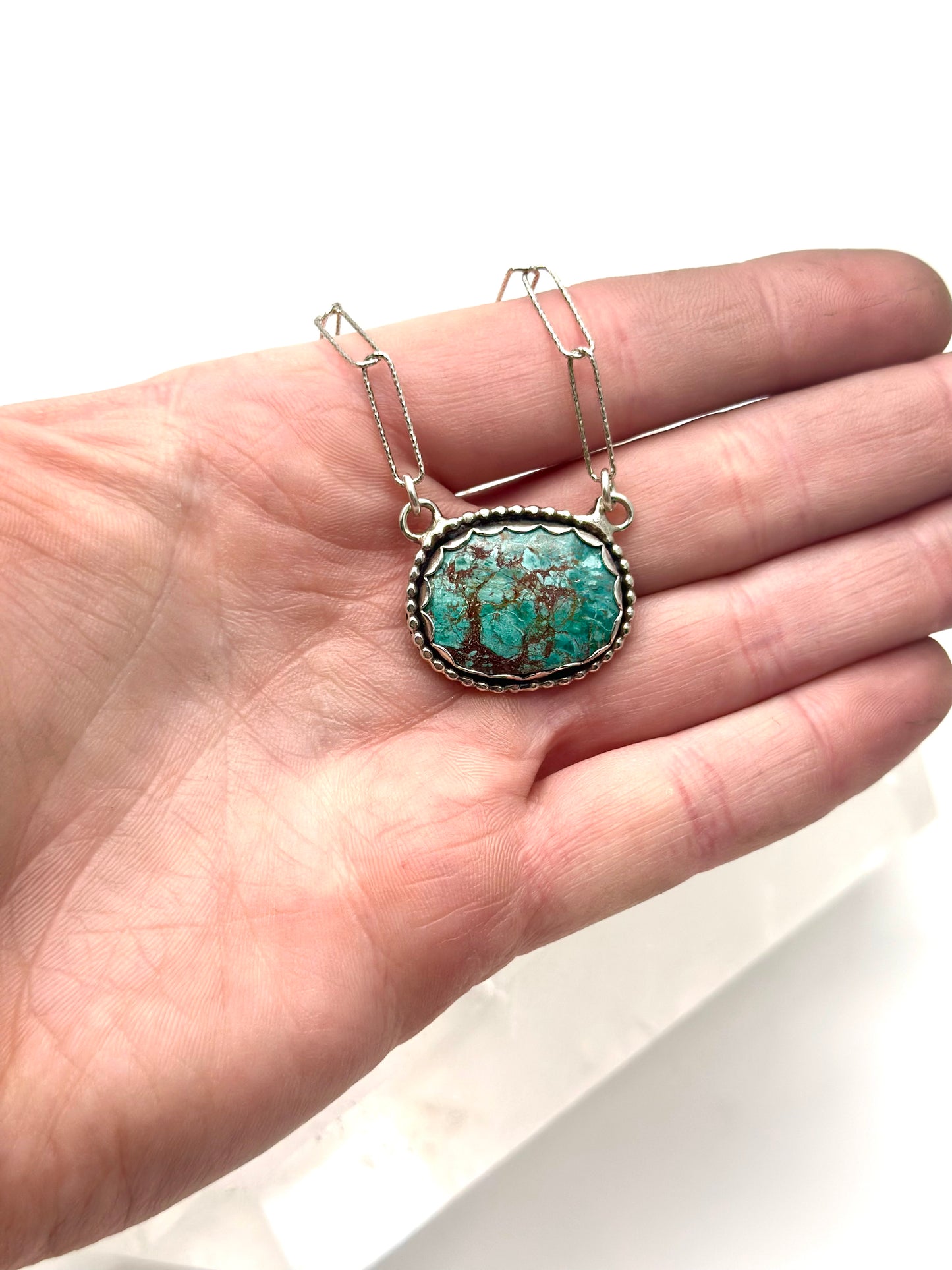 Intuition Chrysocolla Necklace