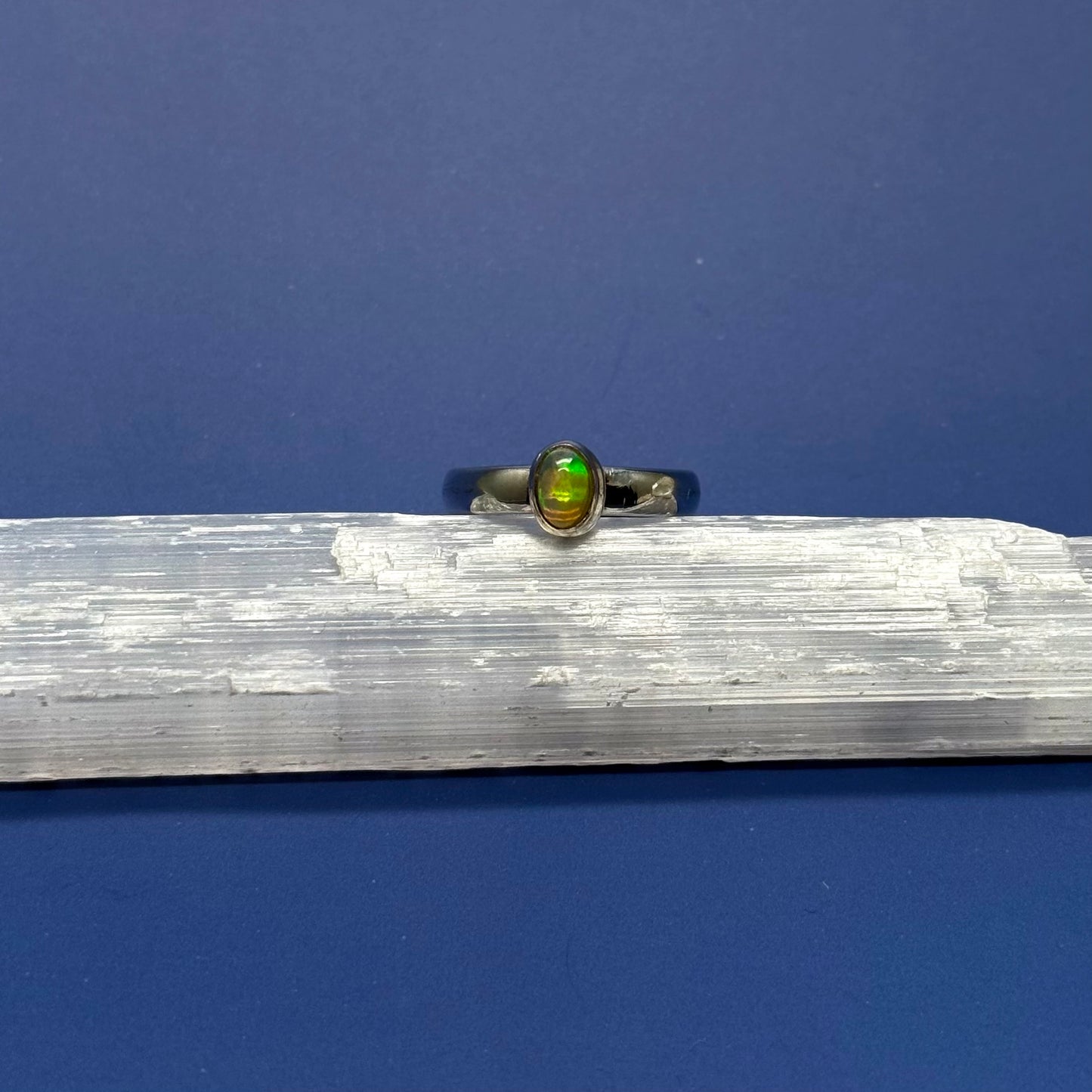 Star Shine Ethiopian Opal Ring