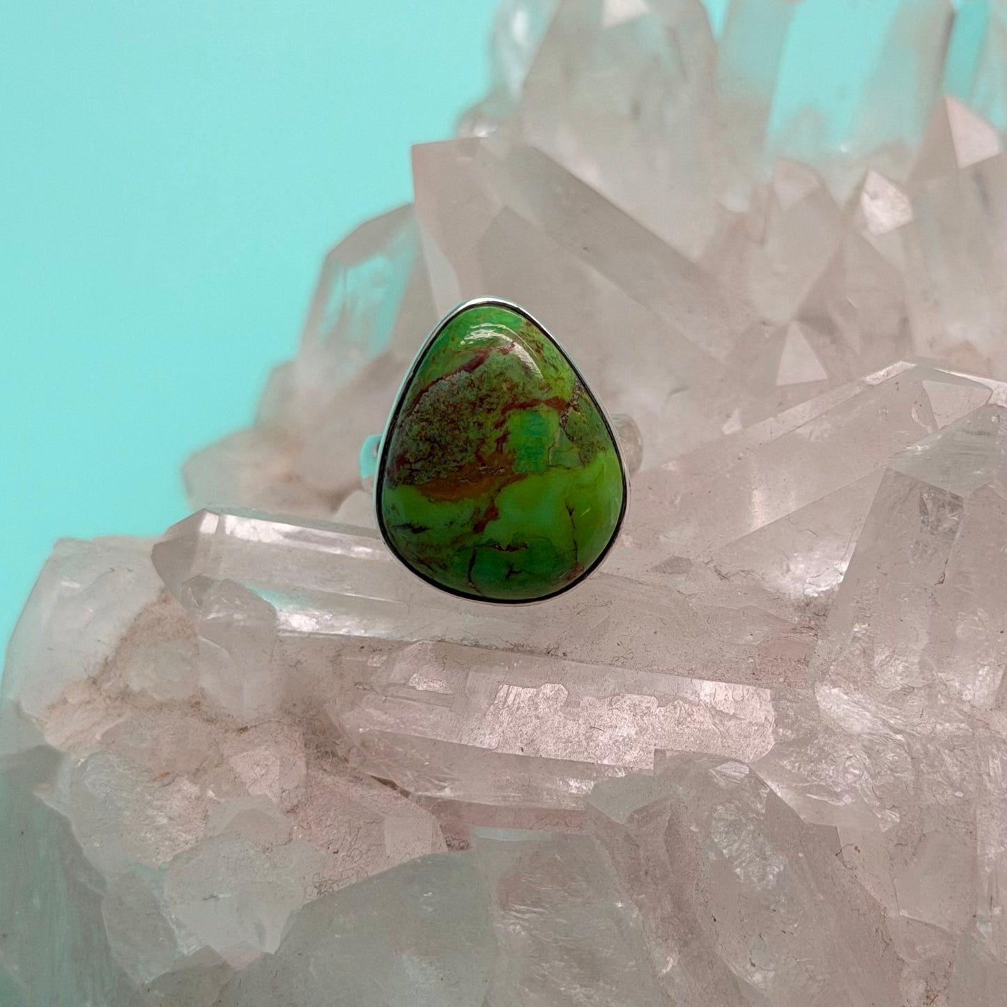 Weston Green Turquoise Ring