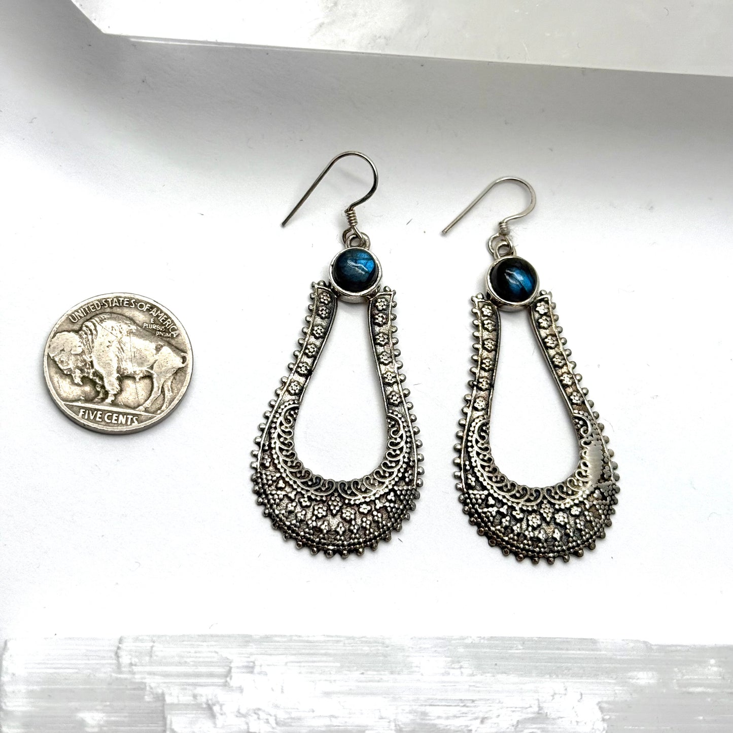 Bohemian Rhapsody Labradorite Earrings