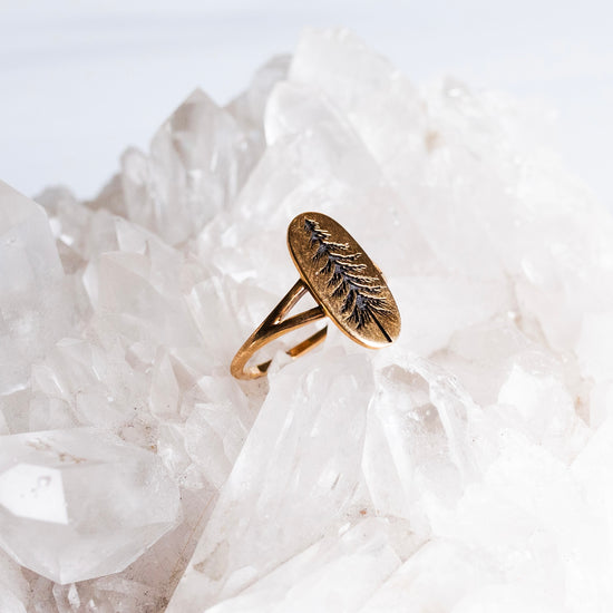 Evergreen Ring Gold