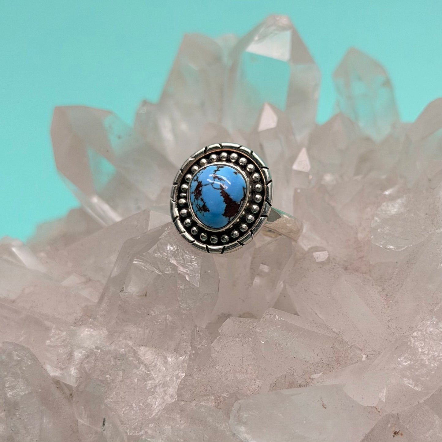 Golden Hills Turquoise Ring