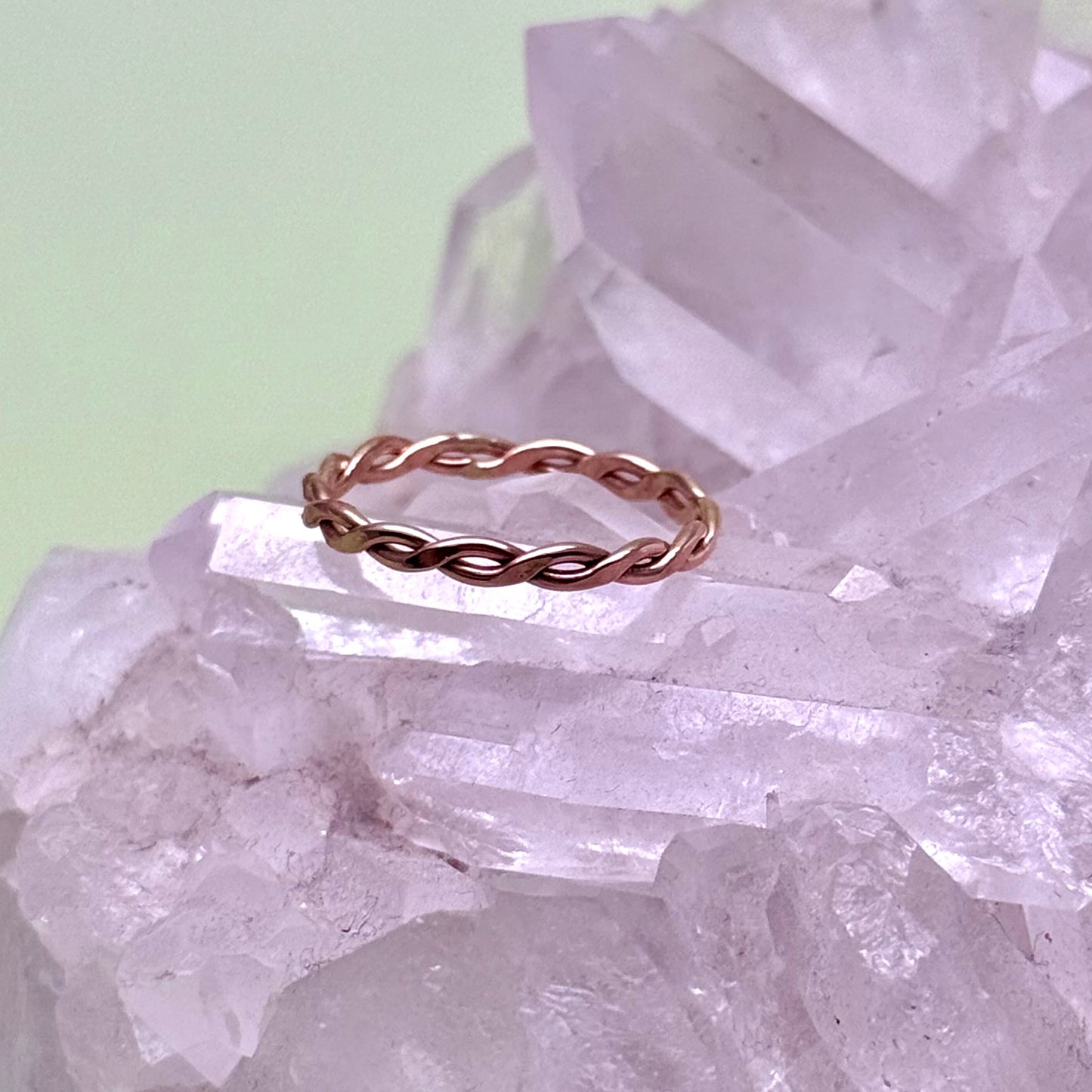 Gold Filled Cableknit Ring