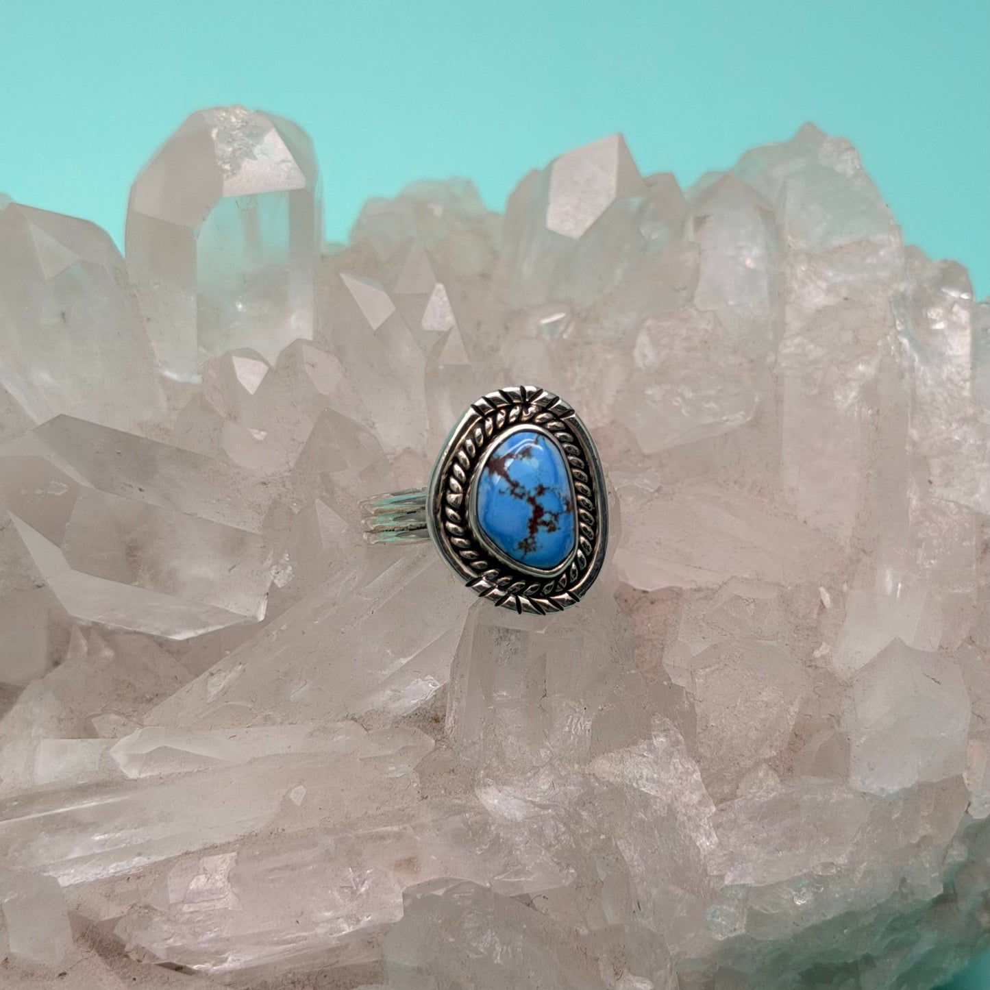 Golden Hills Turquoise Ring