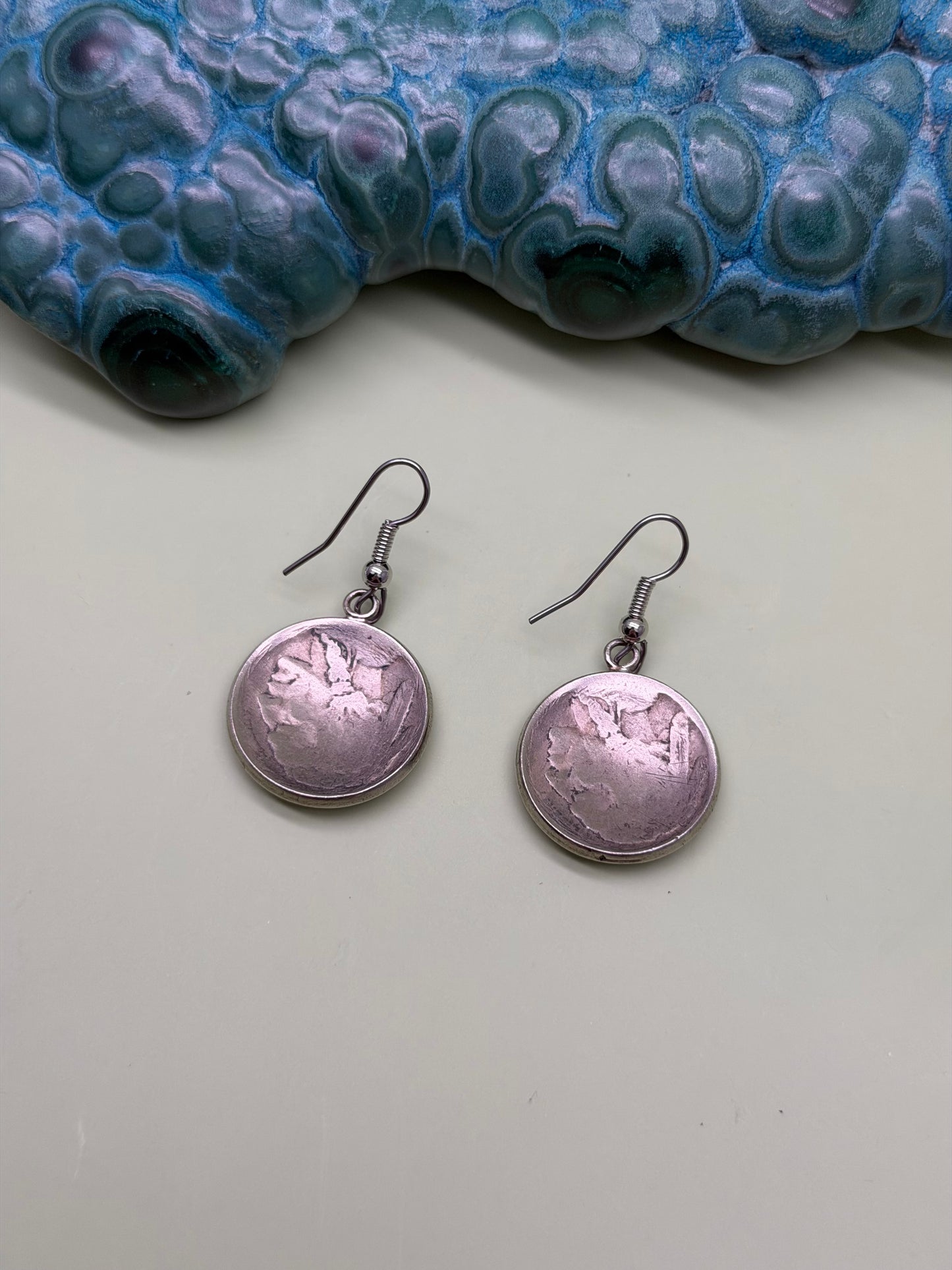 Buffalo Nickel Earrings