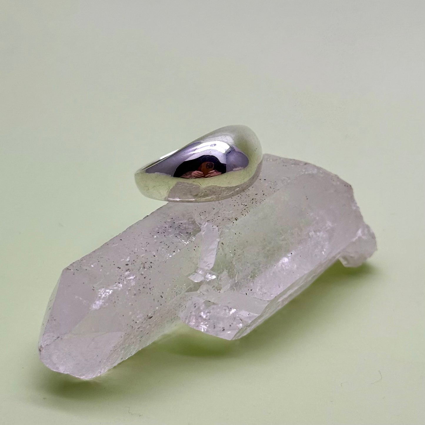 Silver Dome Ring