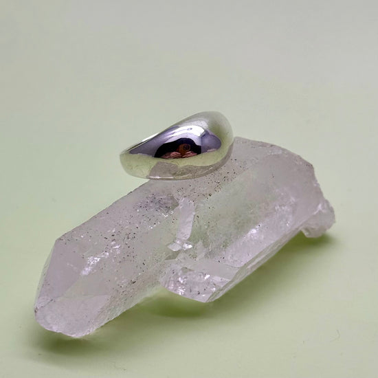 Silver Dome Ring