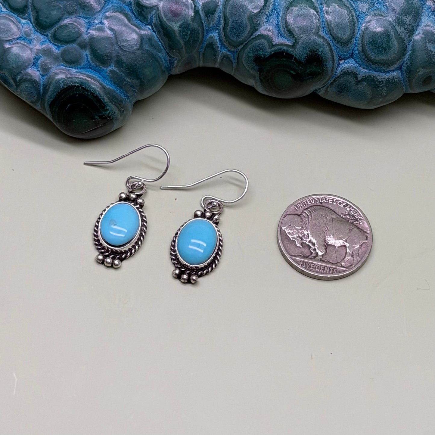 Navajo Turquoise Earrings
