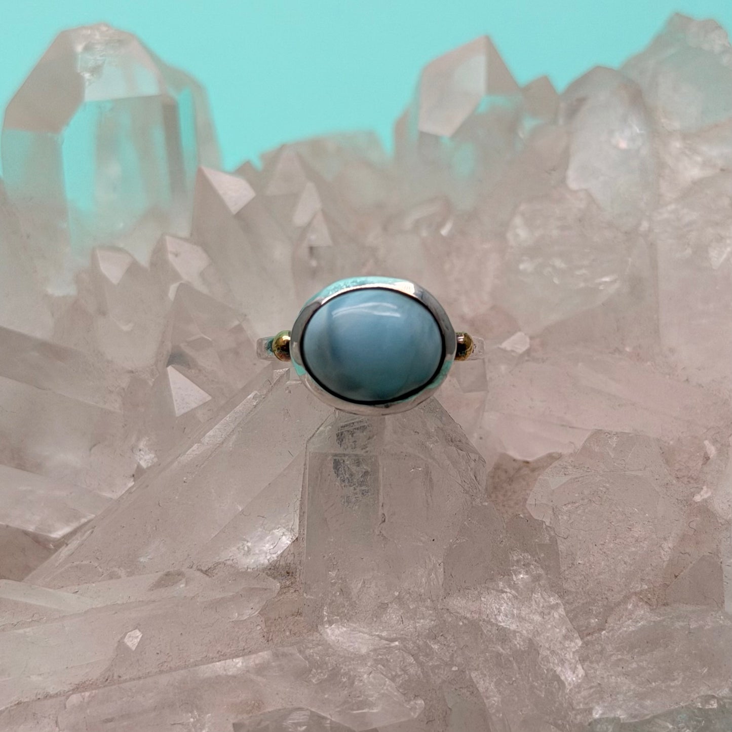 Briney Larimar Ring