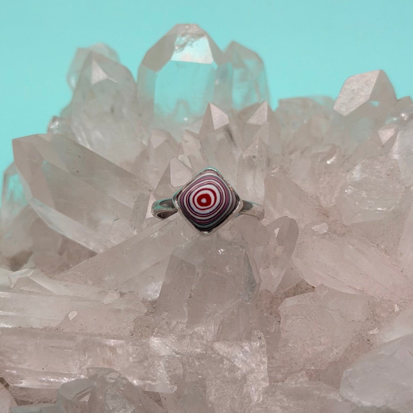 Fordite Square Ring